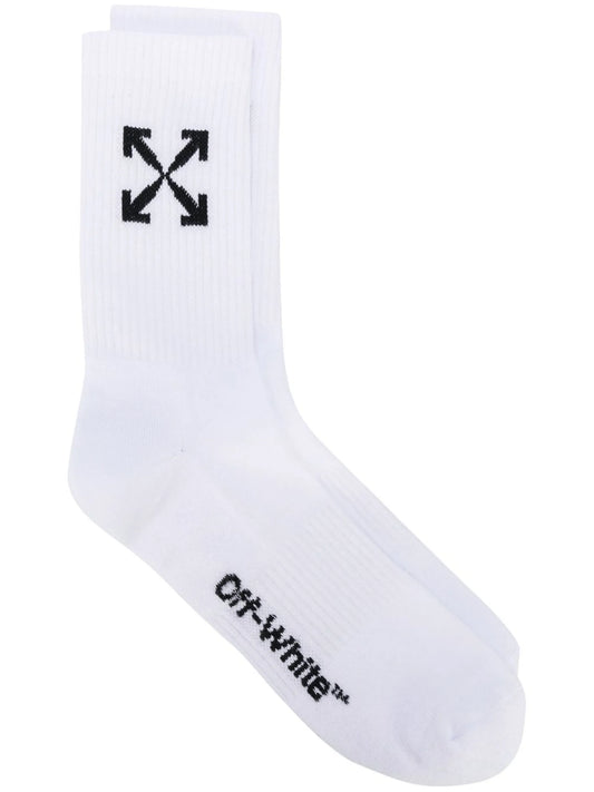 Arrows knitted socks
