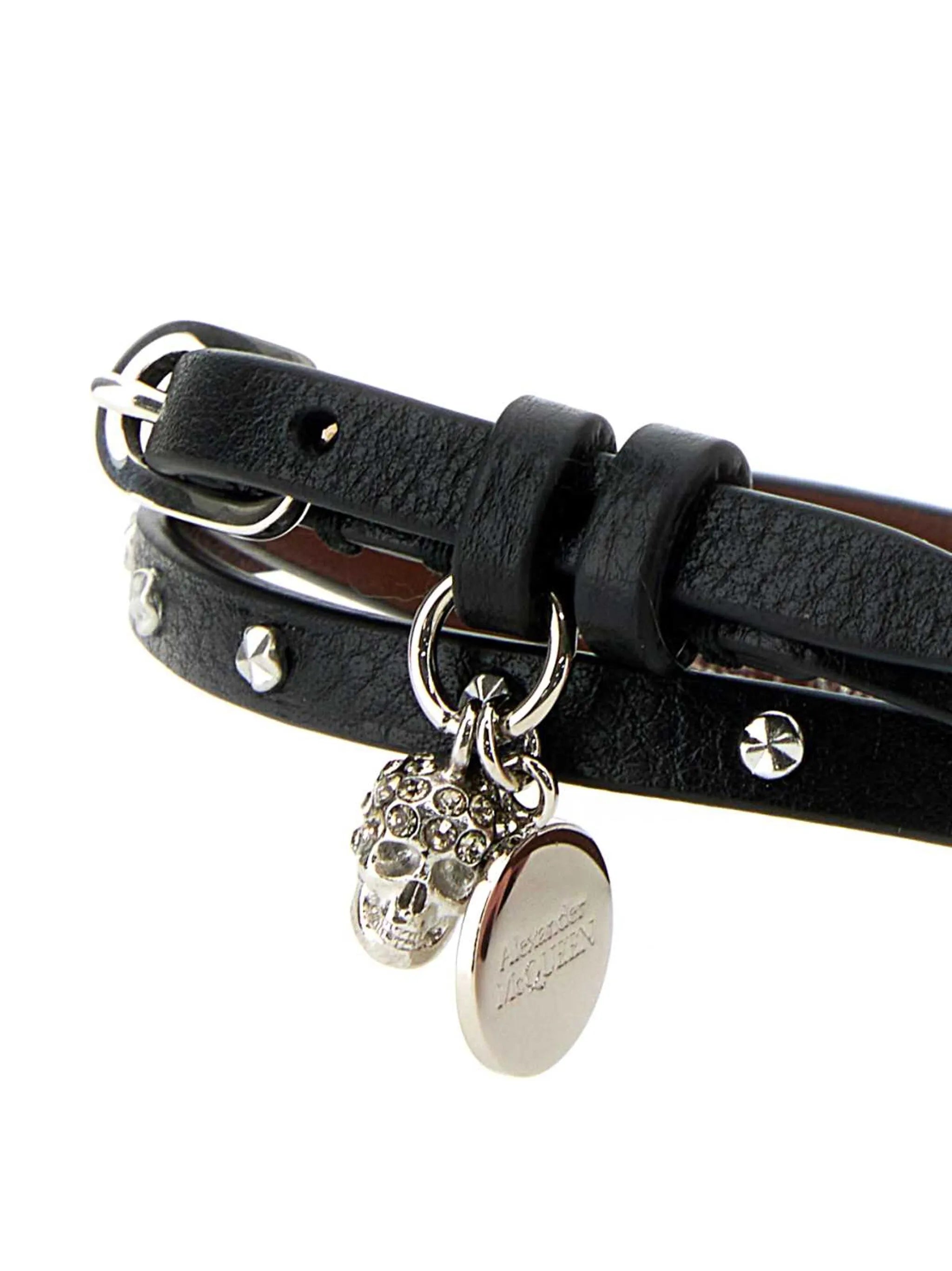 wraparound studded bracelet