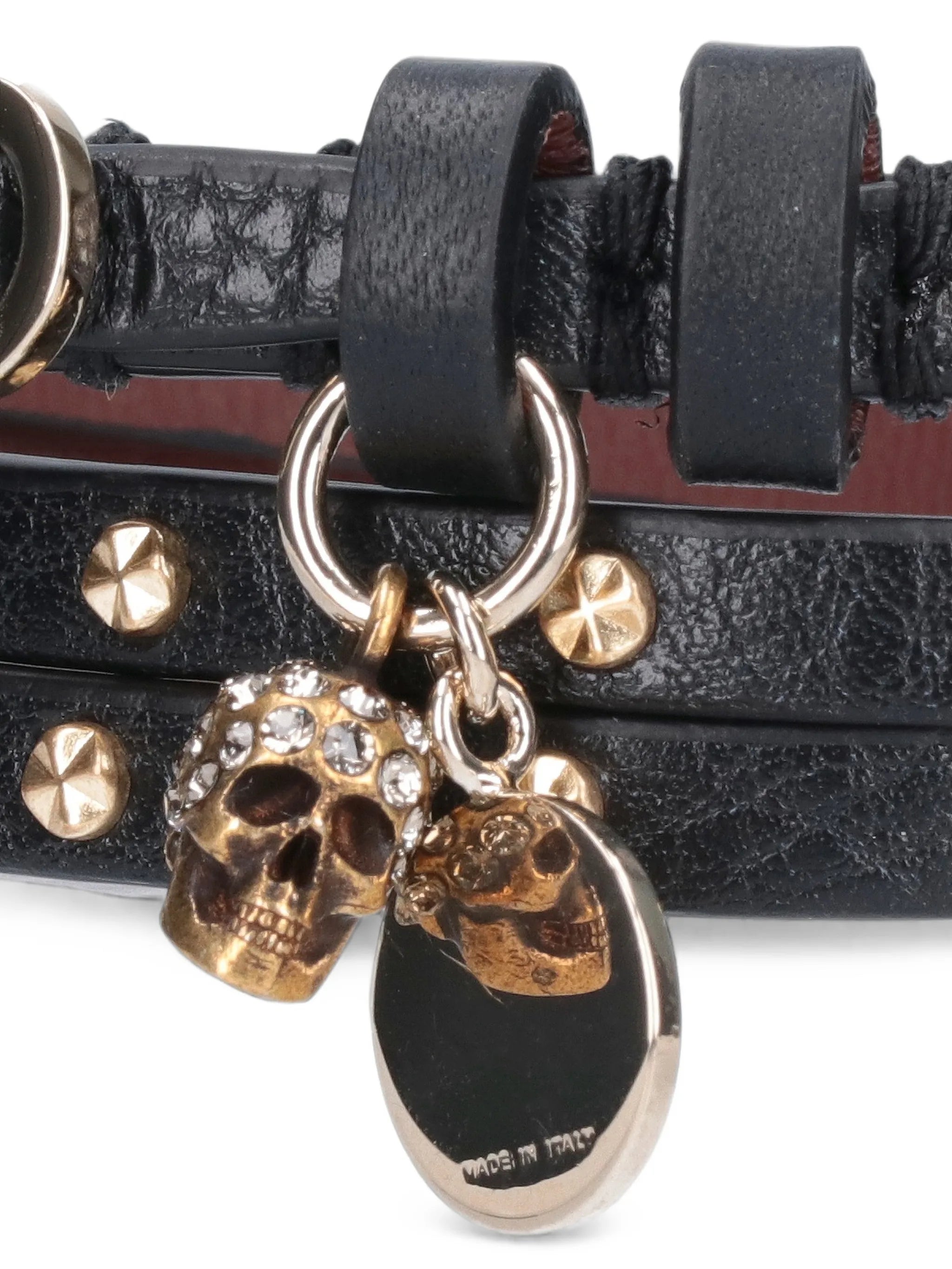 skull stud wraparound bracelet
