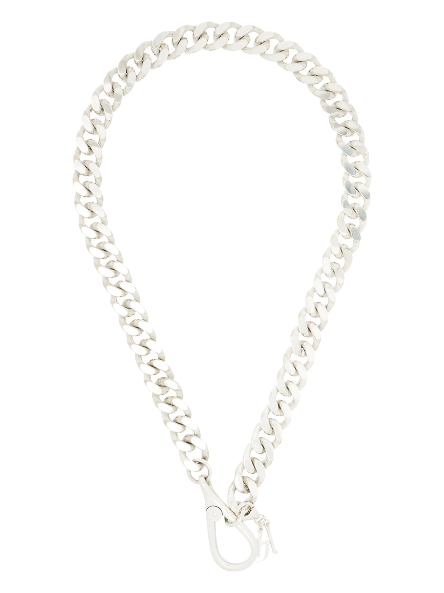 chain-link charm necklace