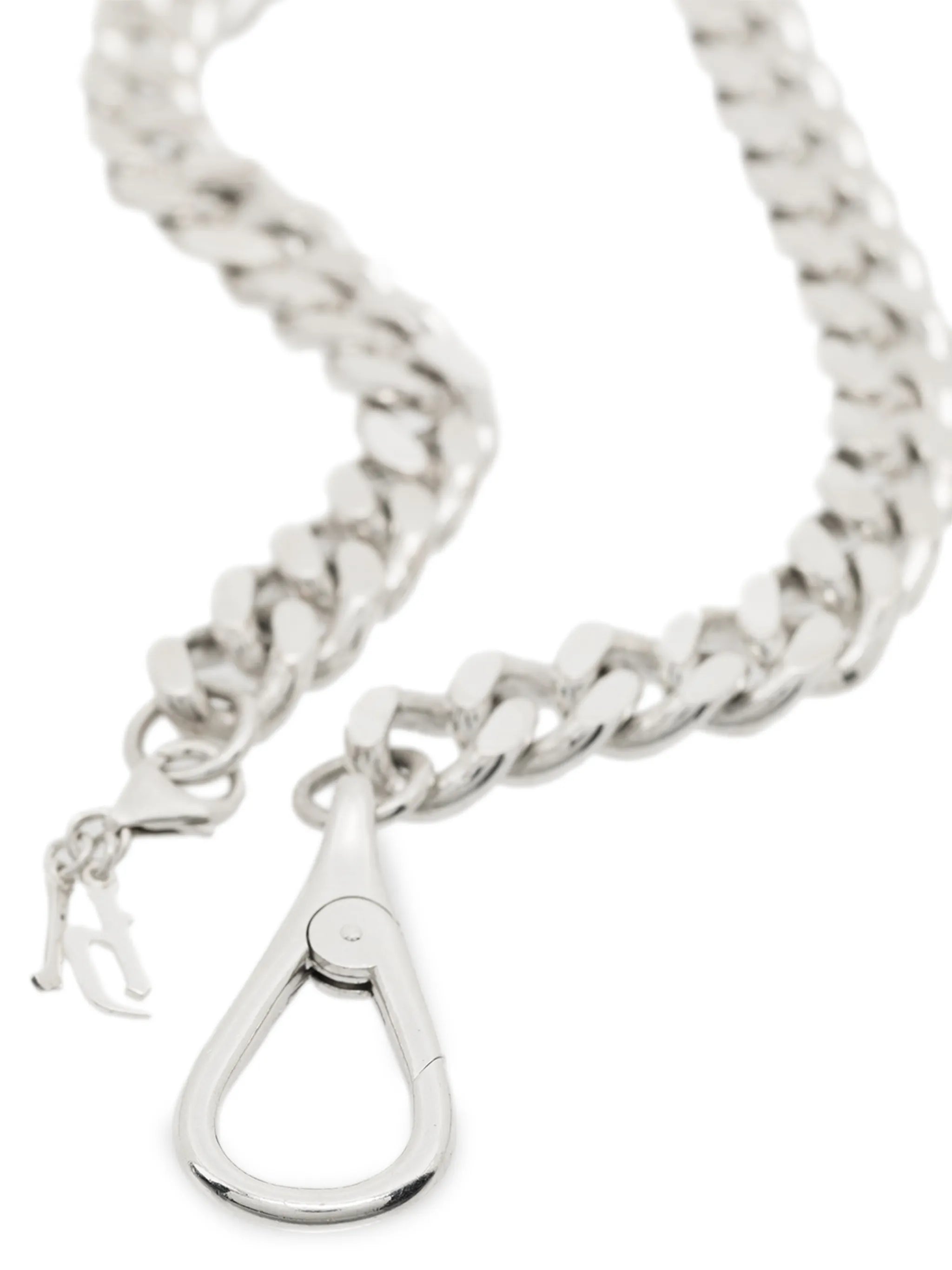 chain-link charm necklace