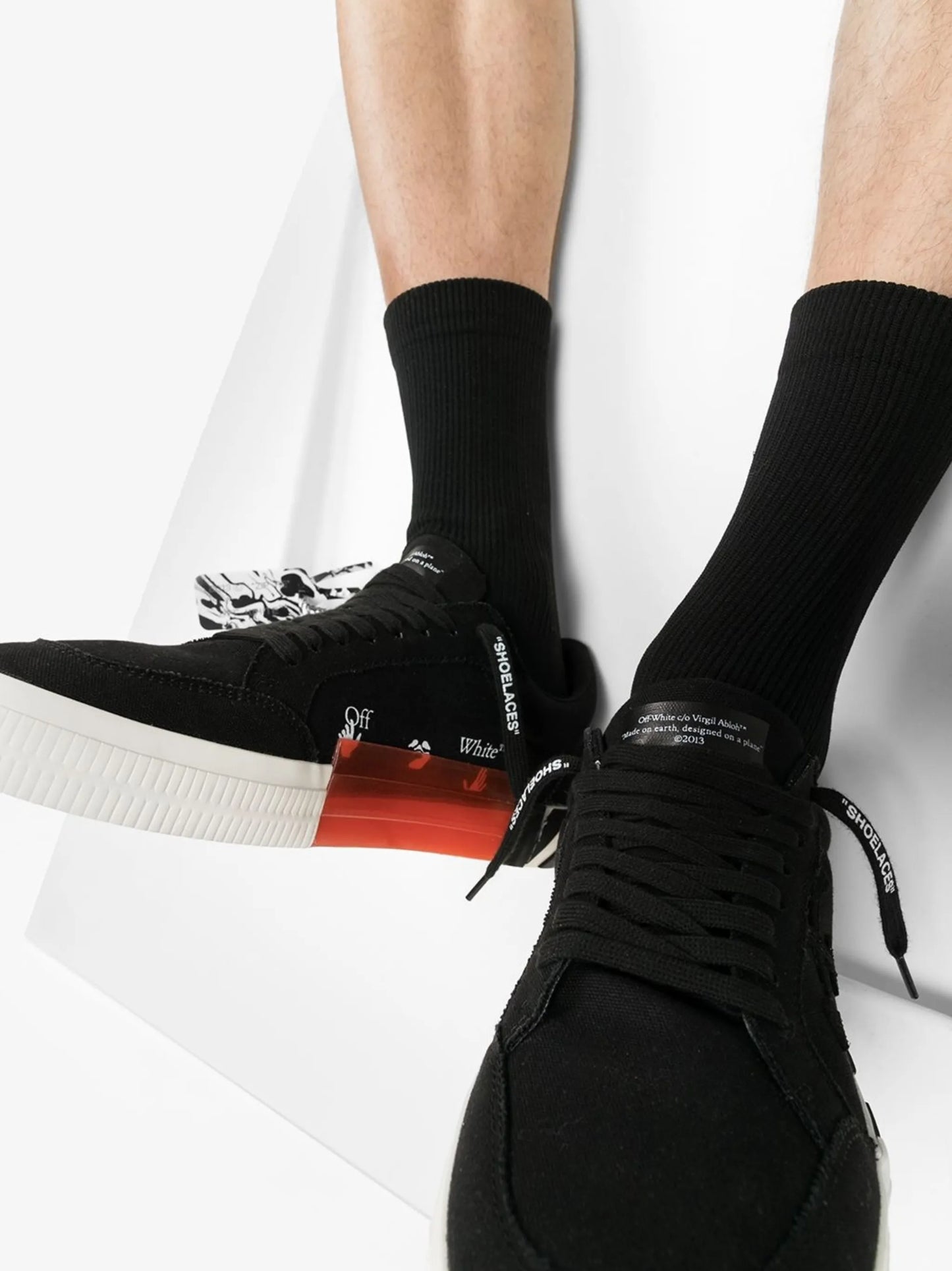 Vulcanized low-top sneakers
