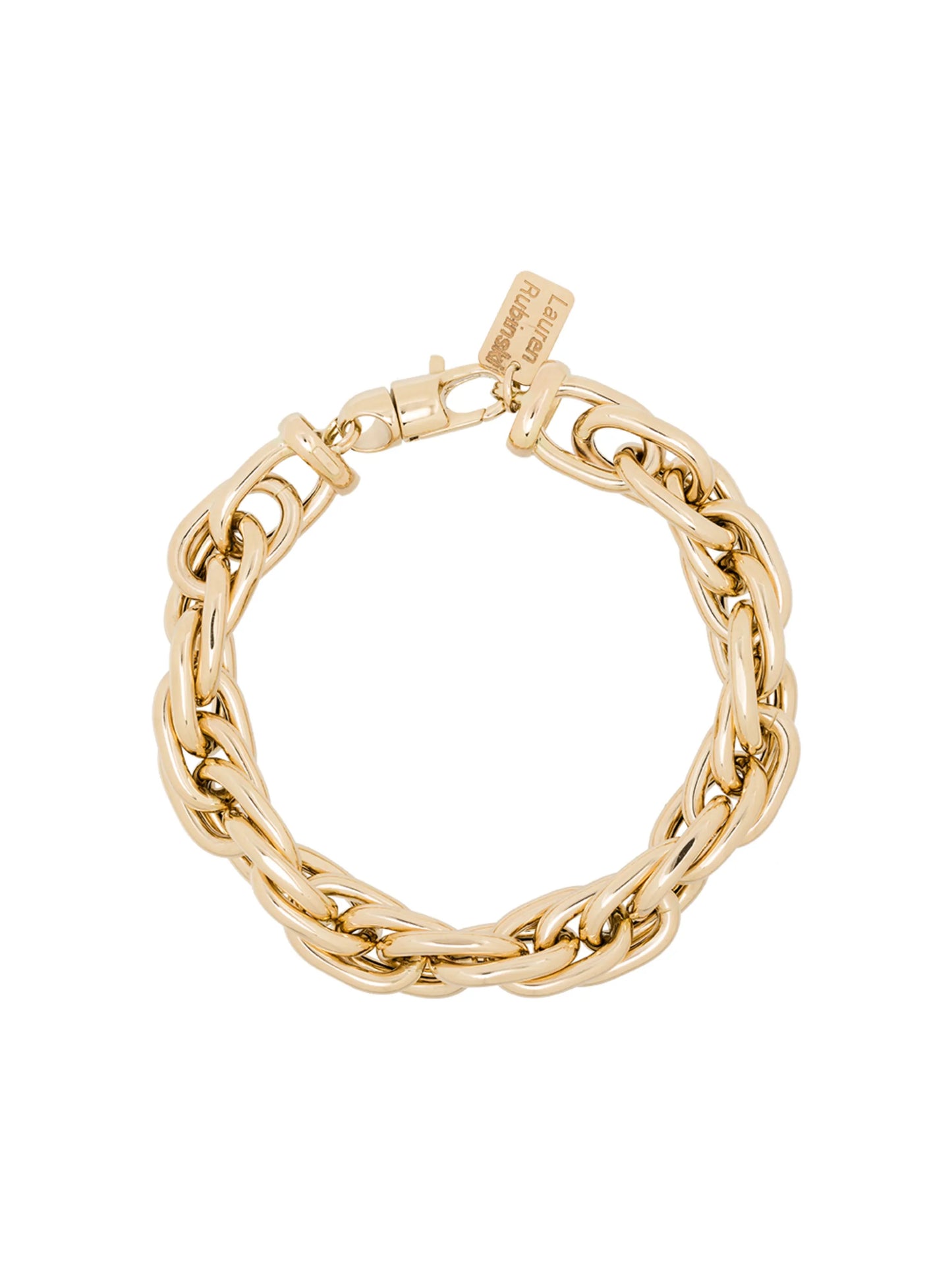 14kt yellow gold chain bracelet