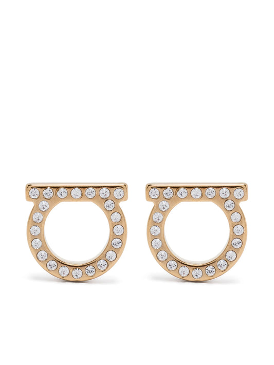 Gancini stud earrings