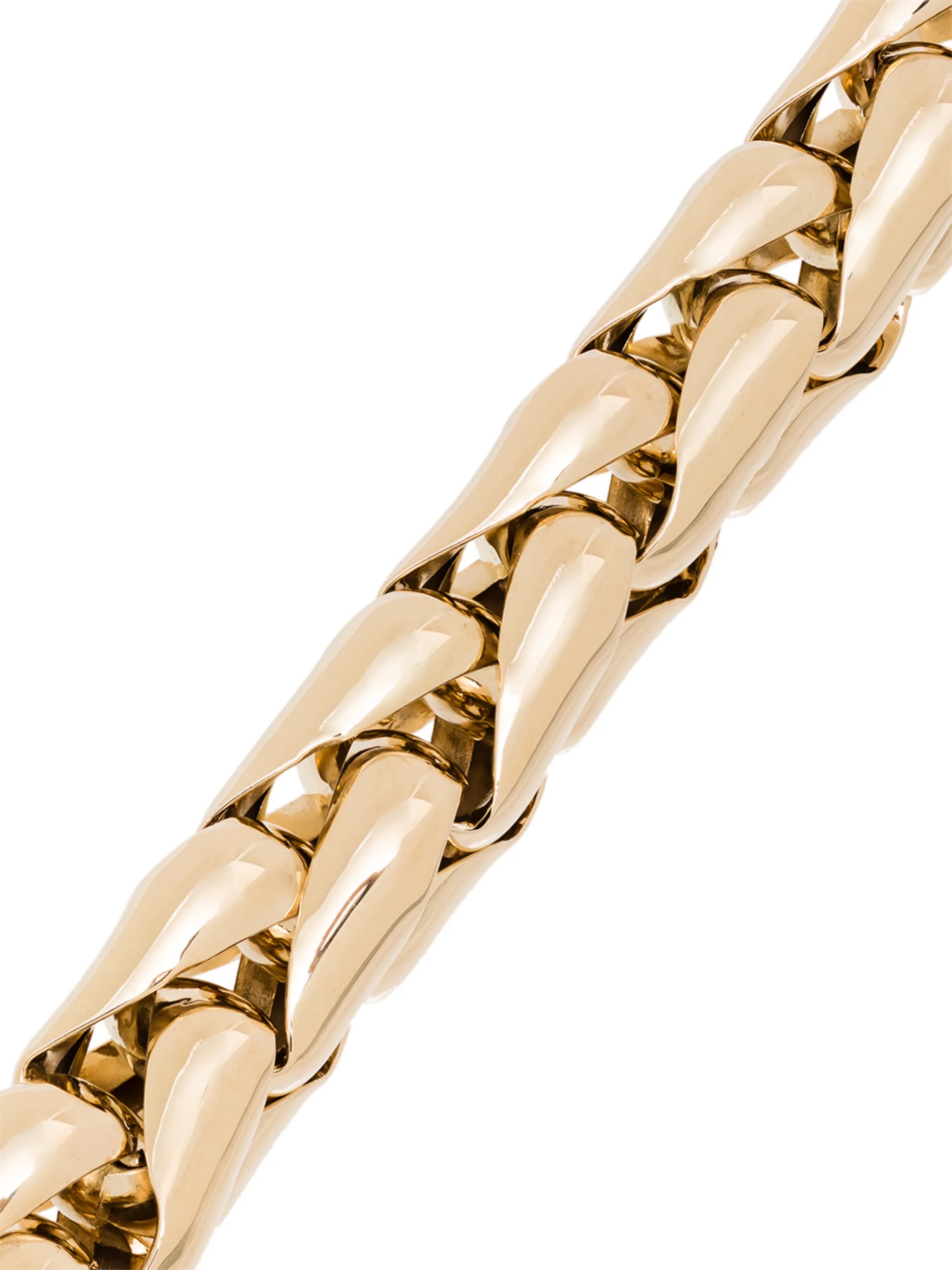 14kt yellow gold chain bracelet