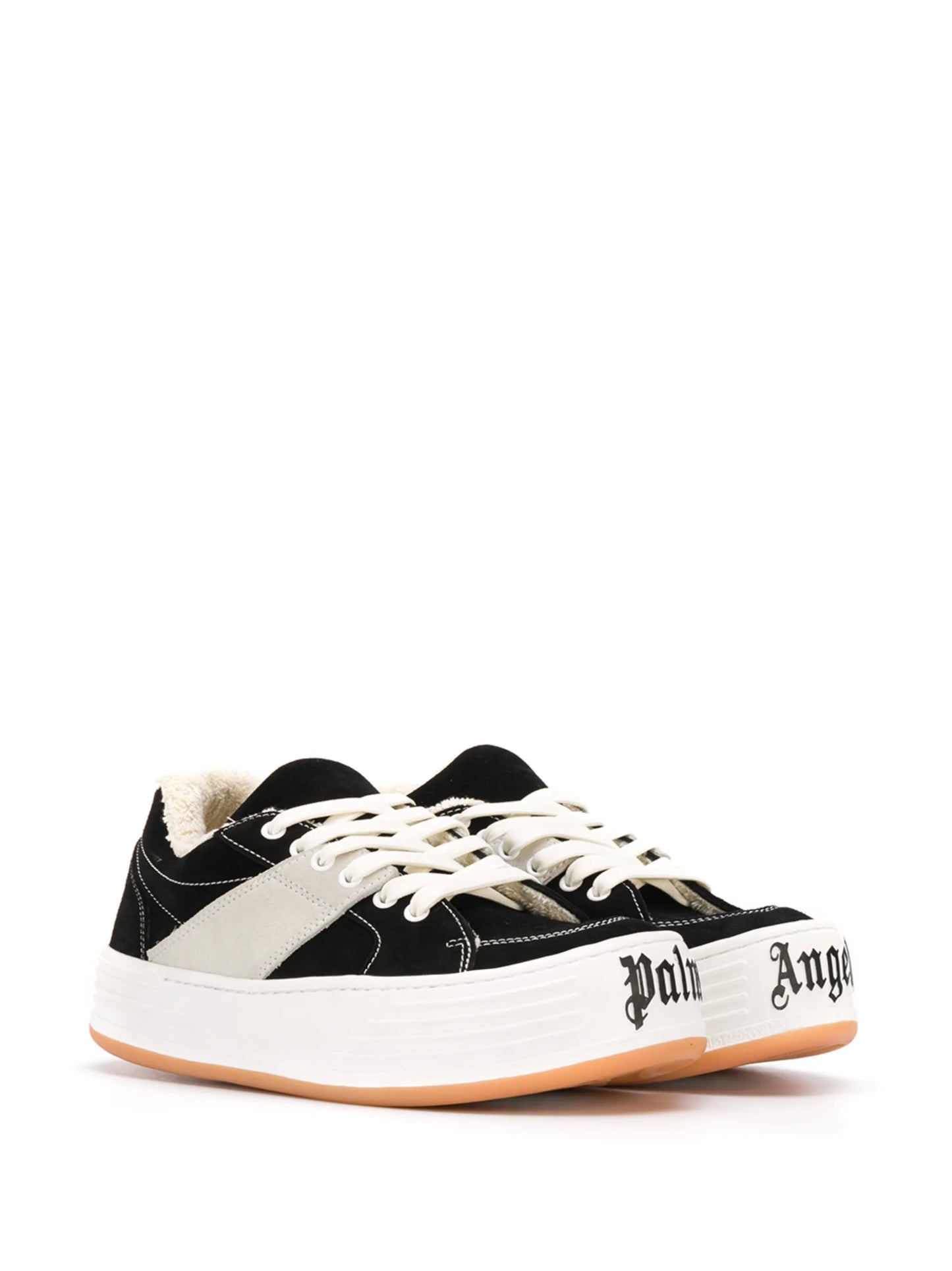 logo-print low-top sneakers