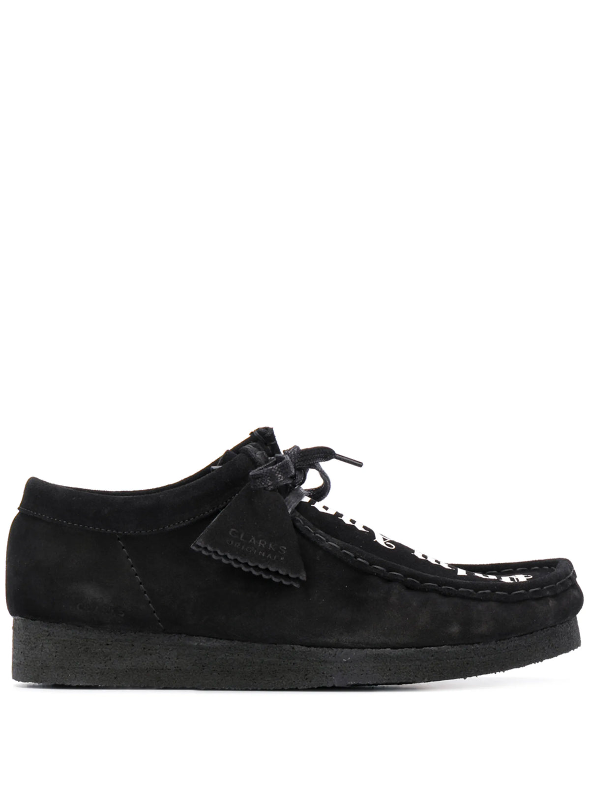 x Clarks logo suede boots