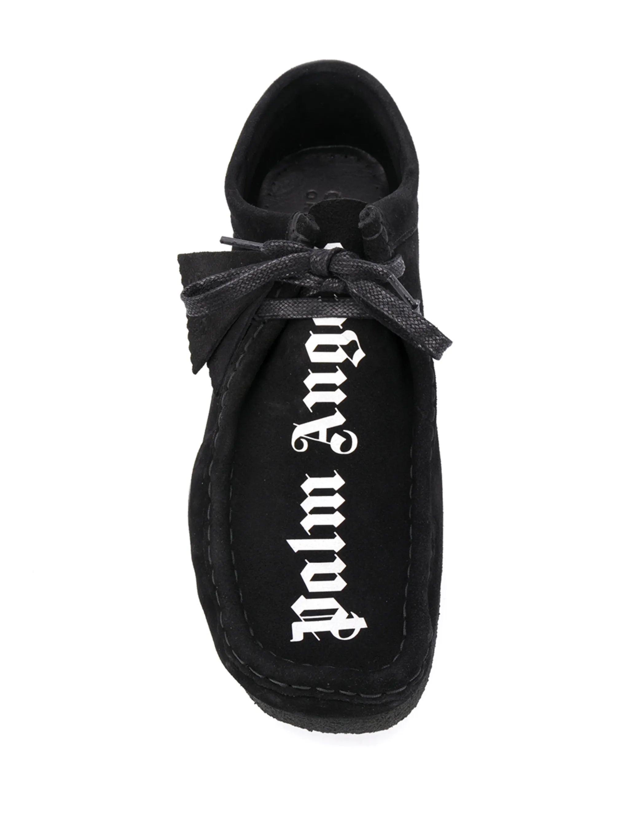 x Clarks logo suede boots