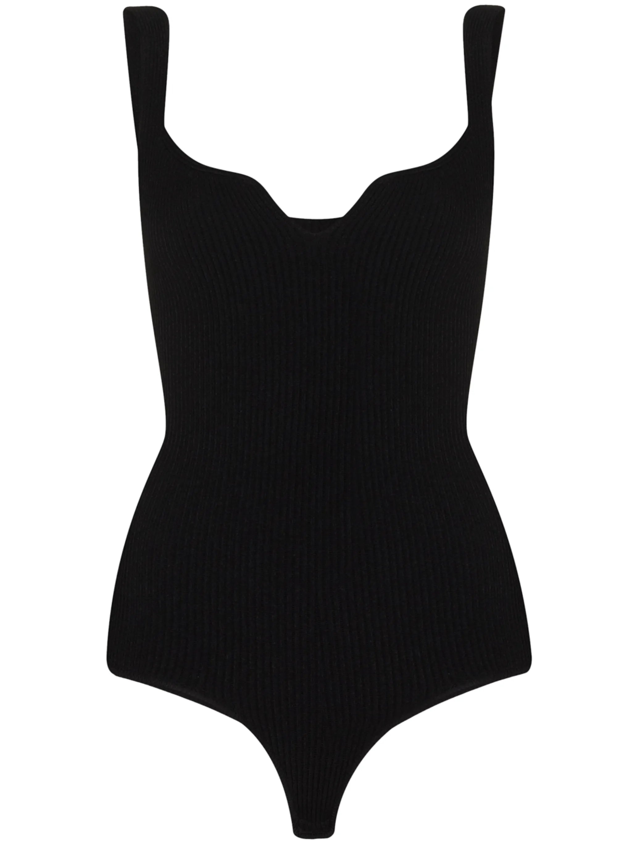 The Yves ribbed-knit bodysuit