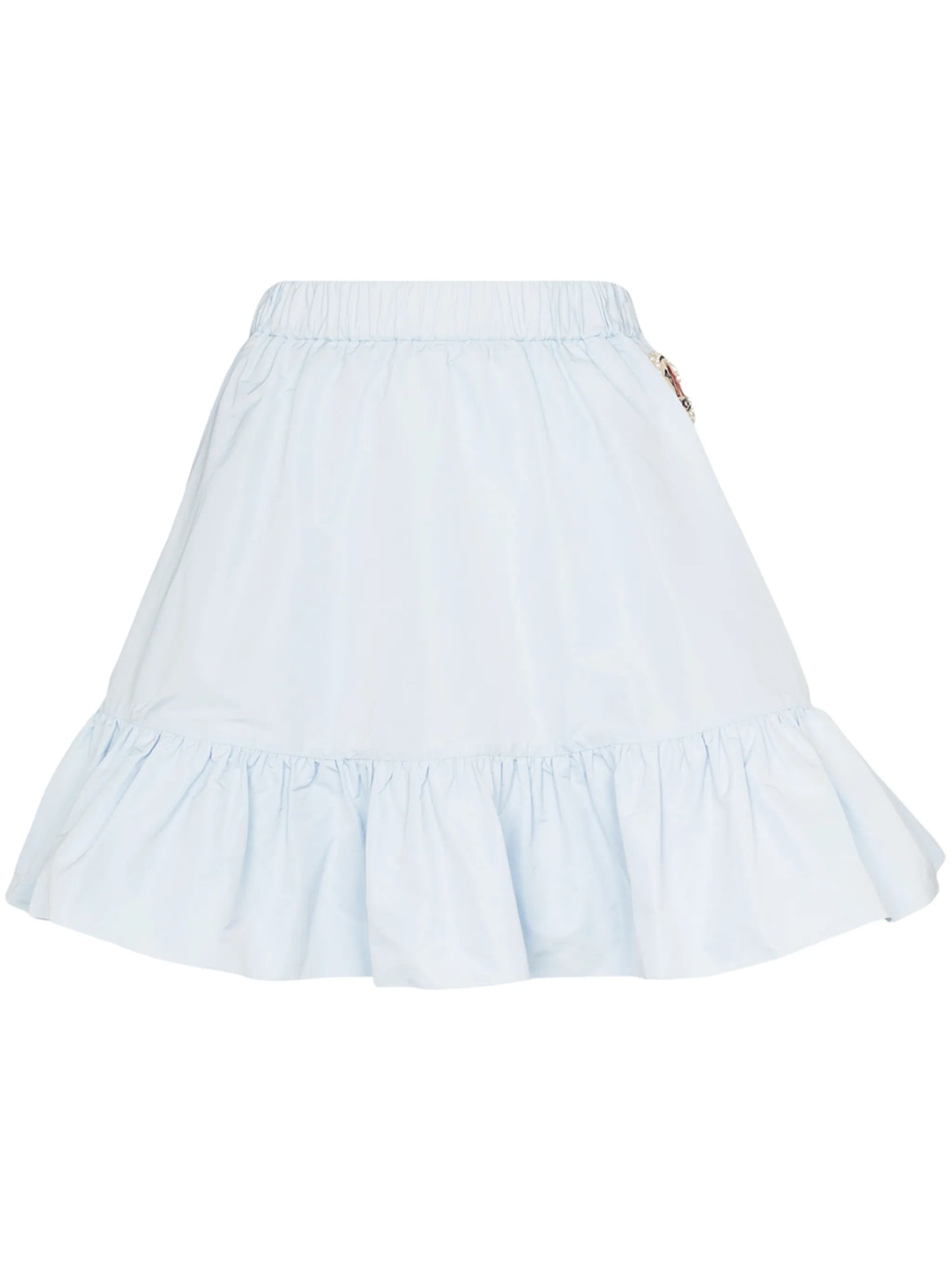 x Simone Rocha logo-appliqued embellished mini skirt