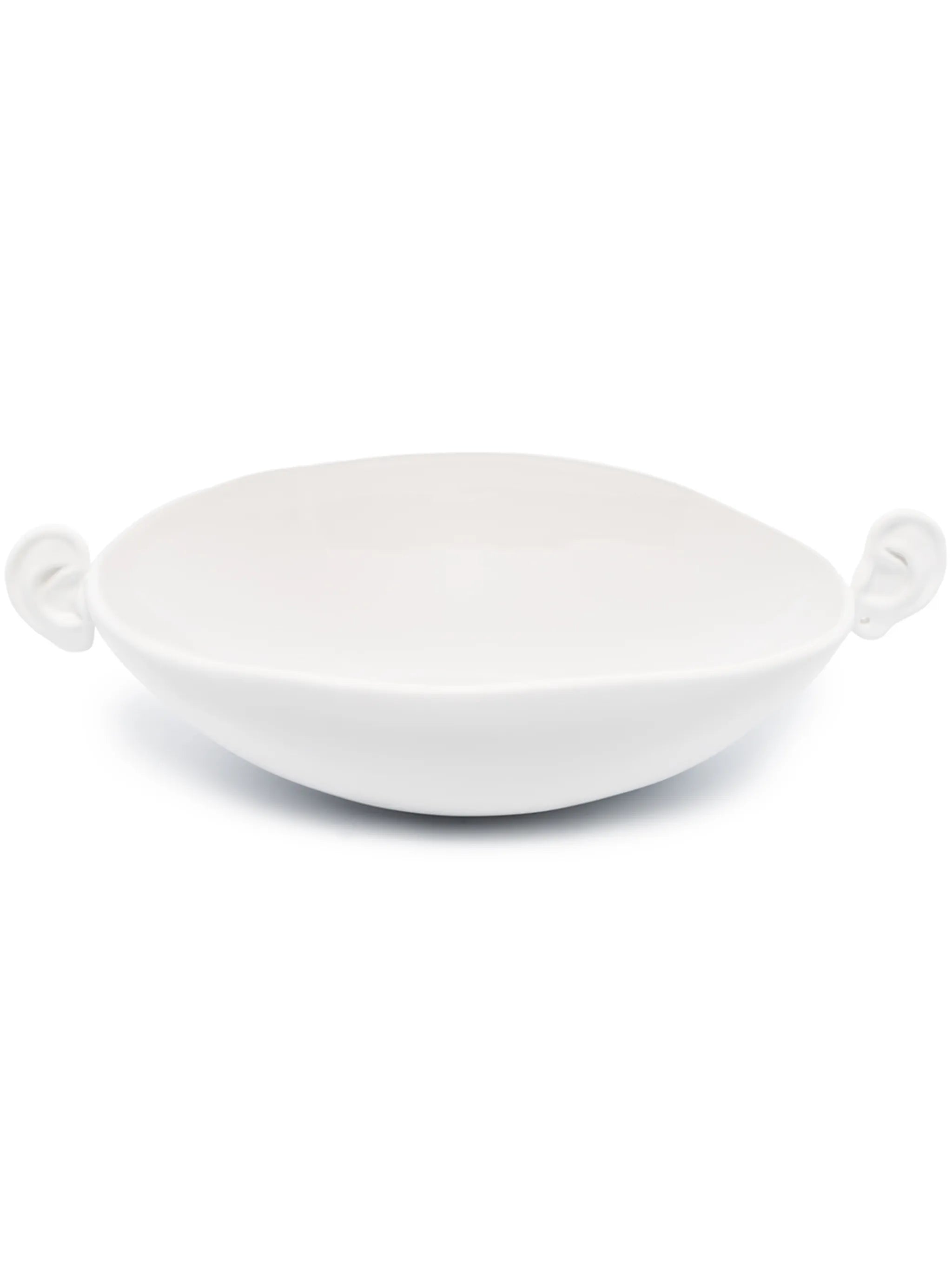 White Noise ceramic bowl