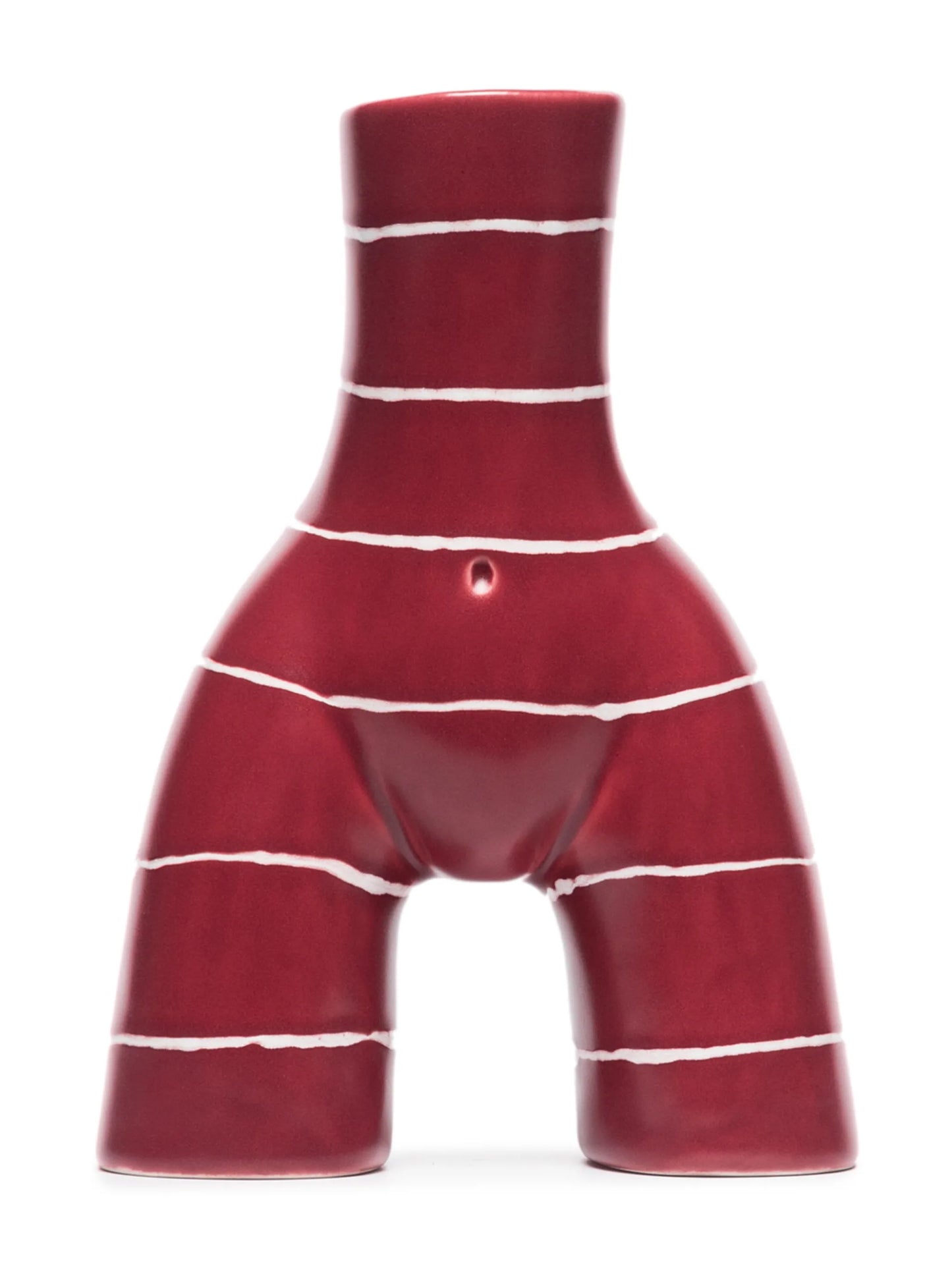 stripe-pattern egg cup holder