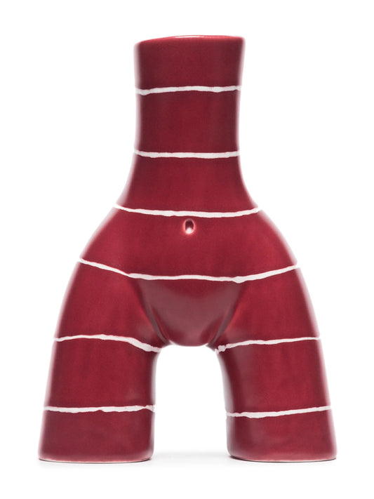 stripe-pattern egg cup holder