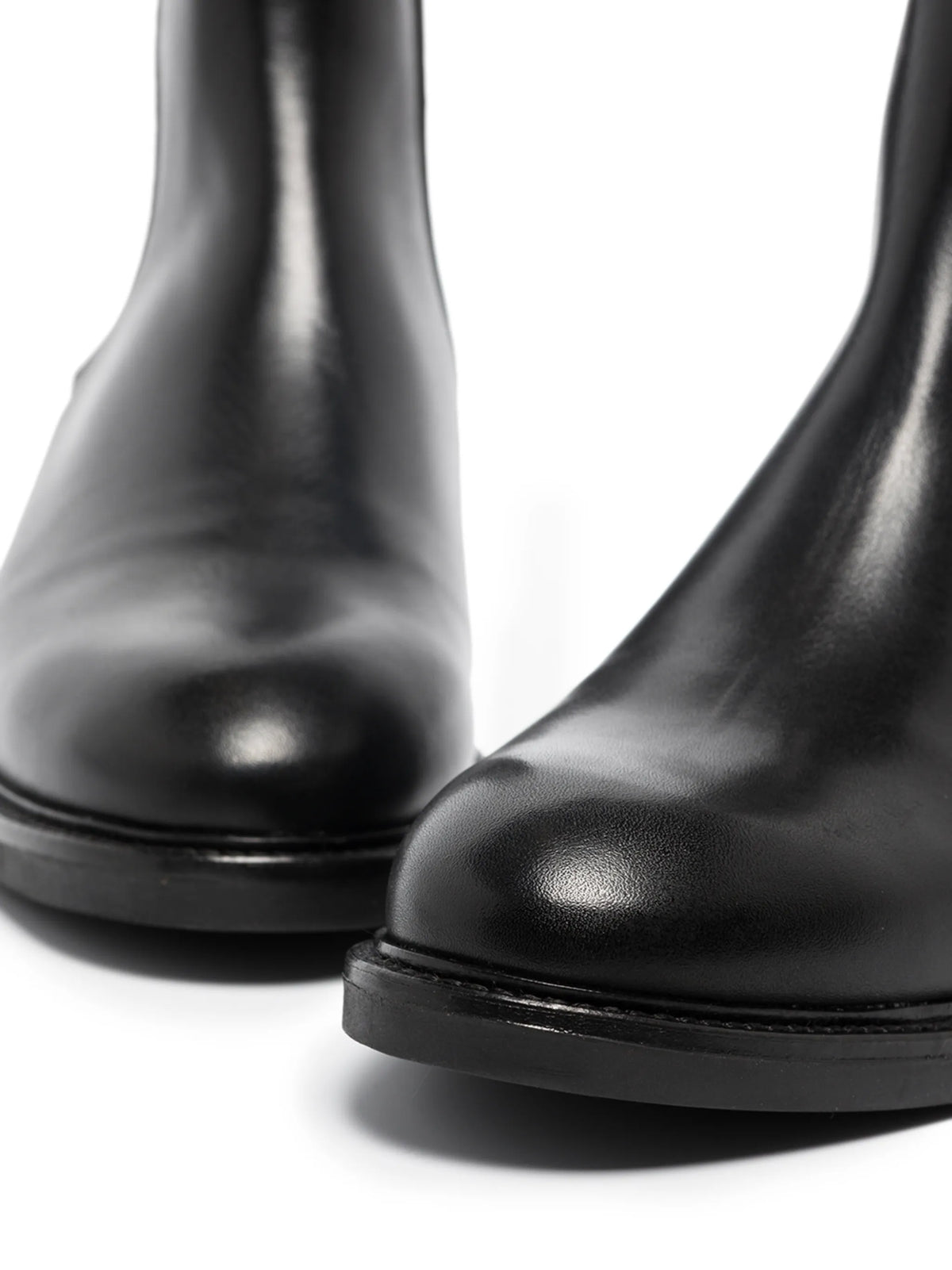 leather Chelsea boots