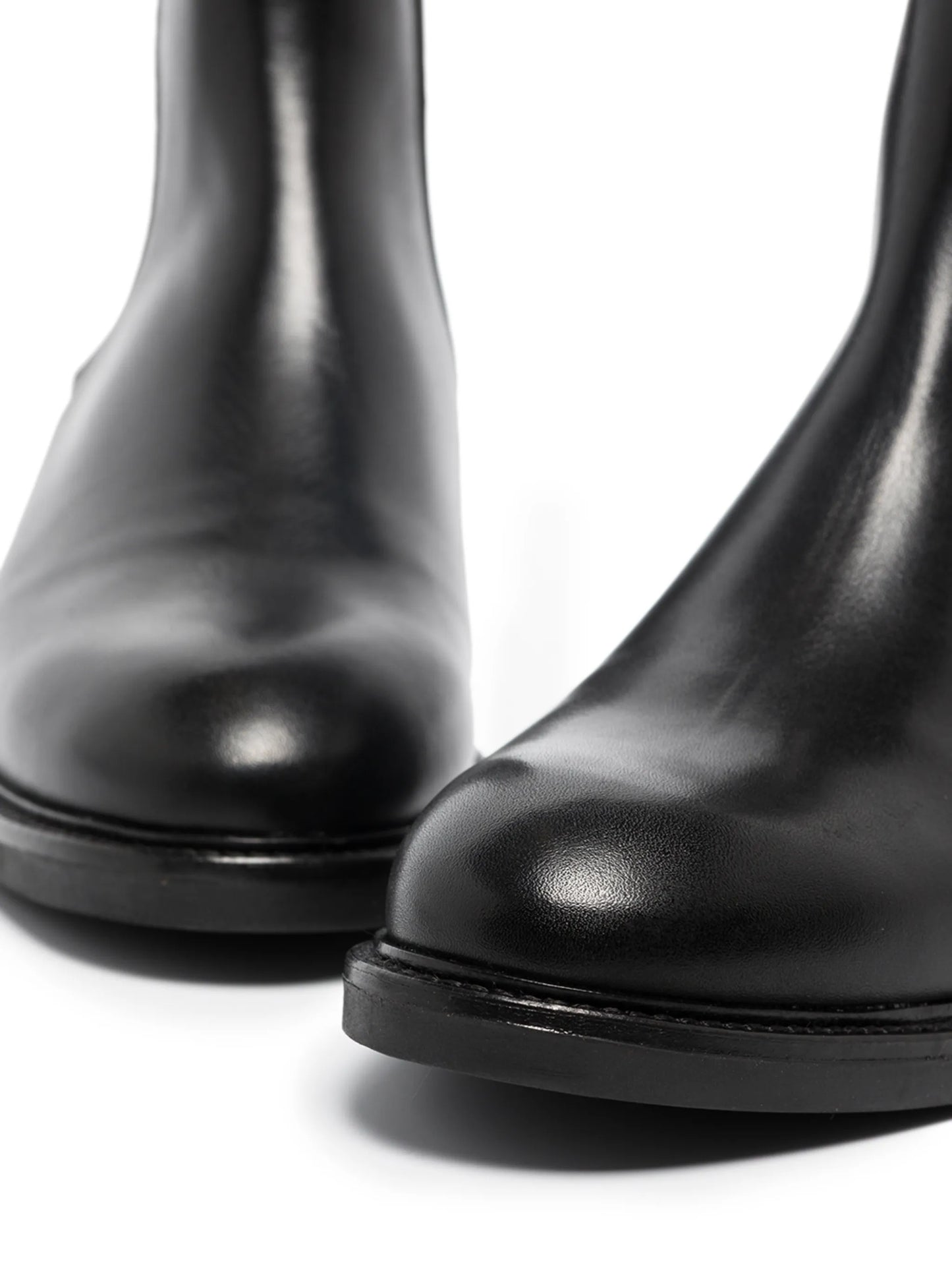 leather Chelsea boots