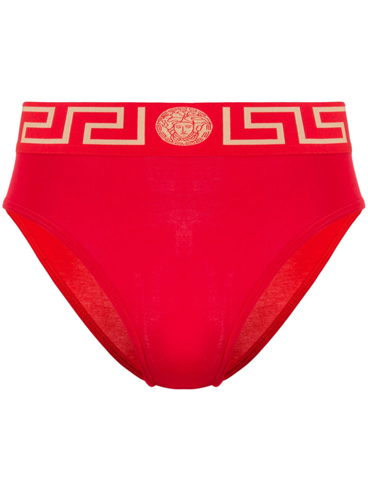 Greca Border high-waisted briefs