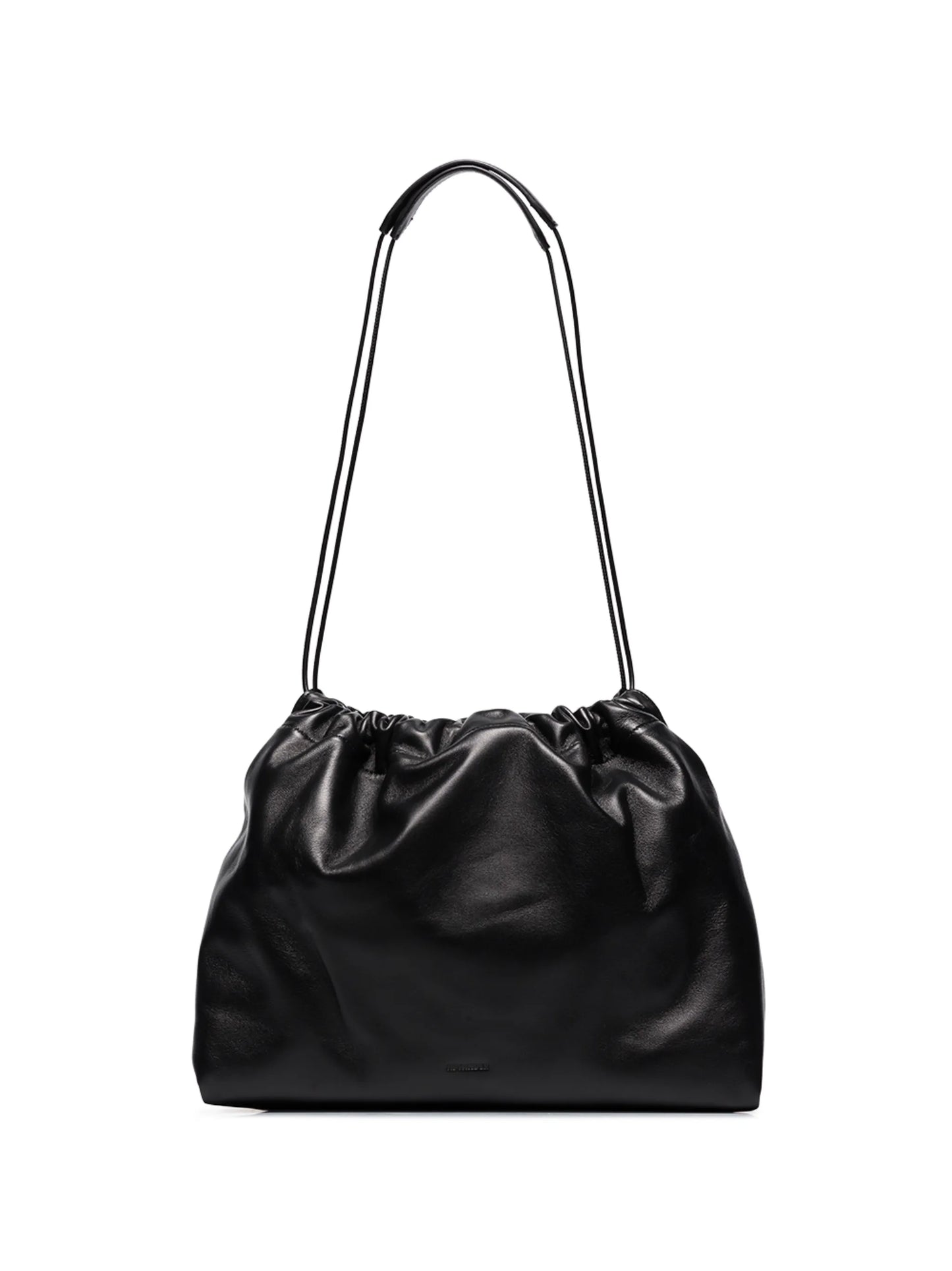 drawstring shoulder bag
