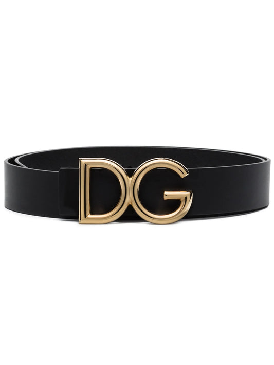 DG logo-plaque buckle belt