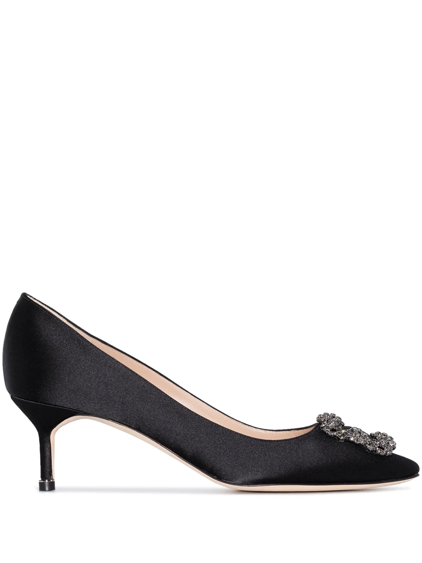 Hangisi 50mm bejewelled detail pumps