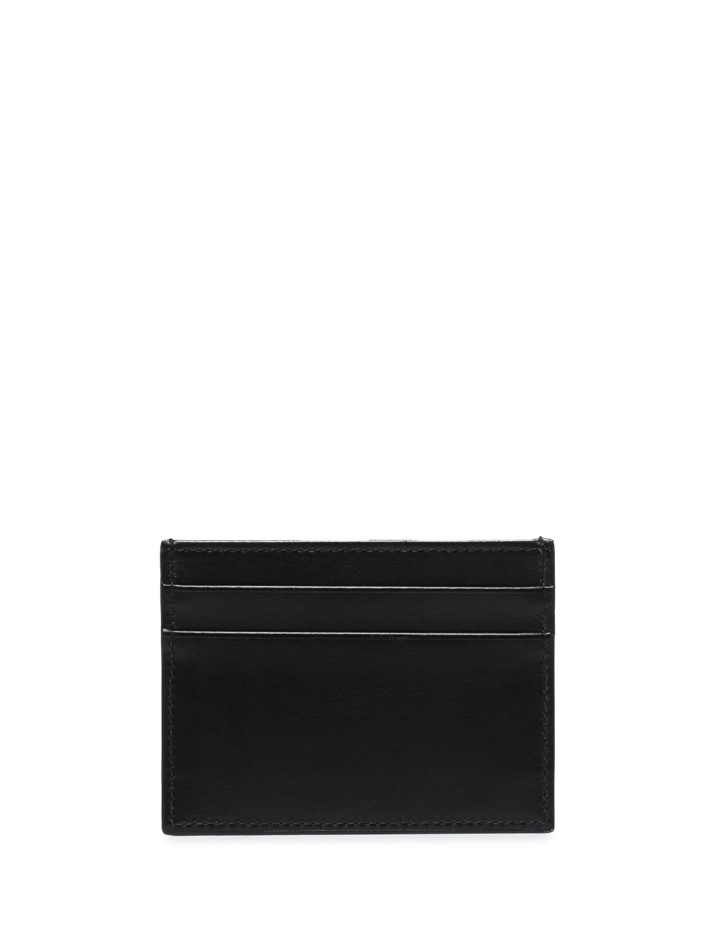 logo-print cardholder