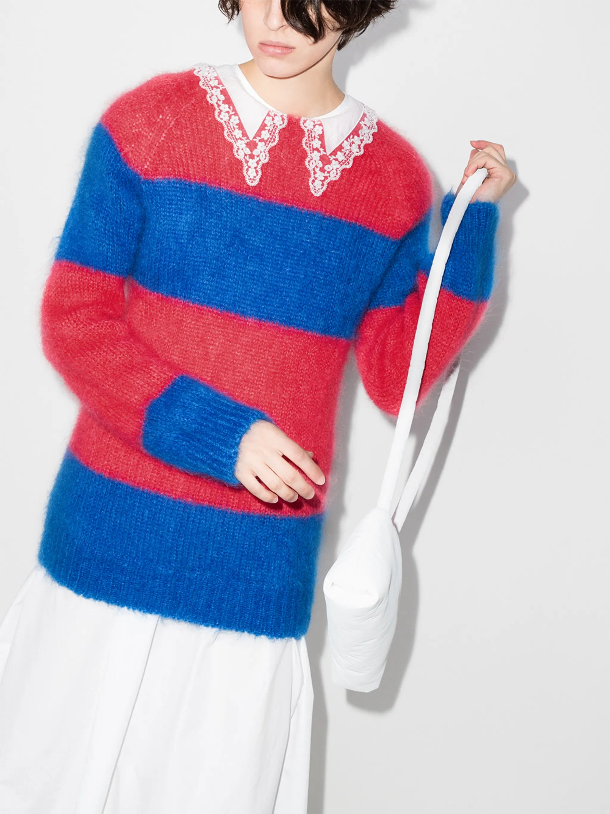 Noah stripe-pattern jumper