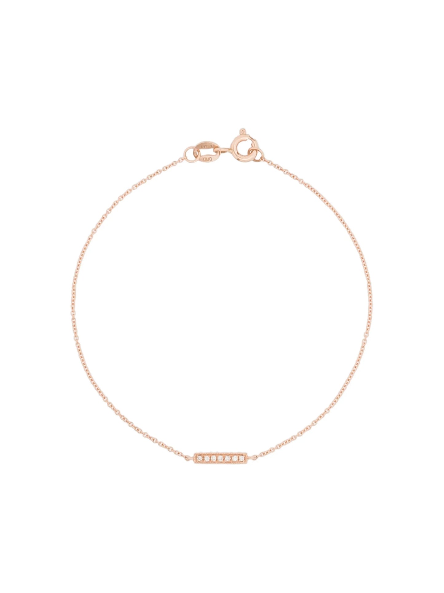 14kt rose gold Sylvie diamond bracelet
