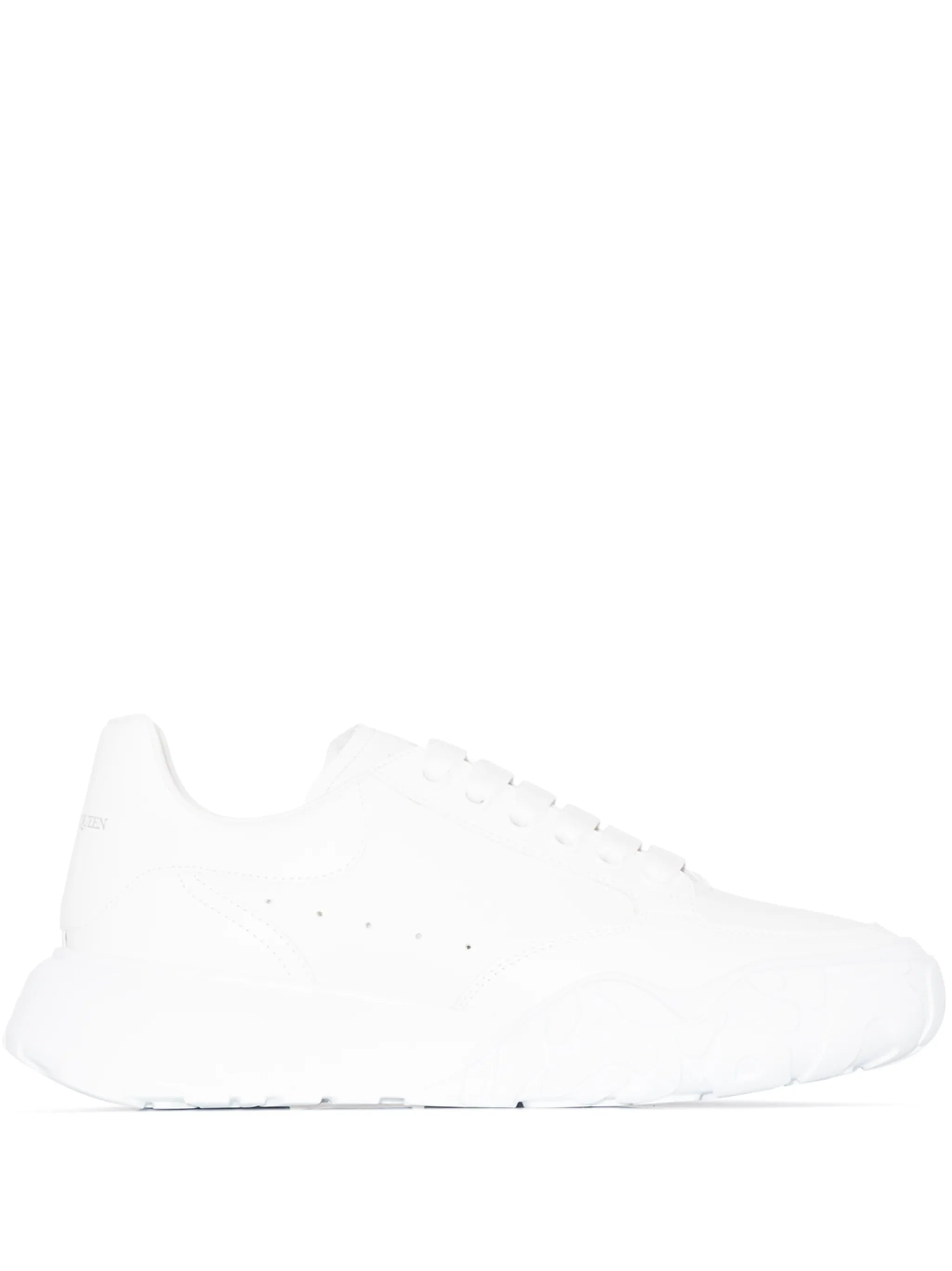Court leather low-top sneakers