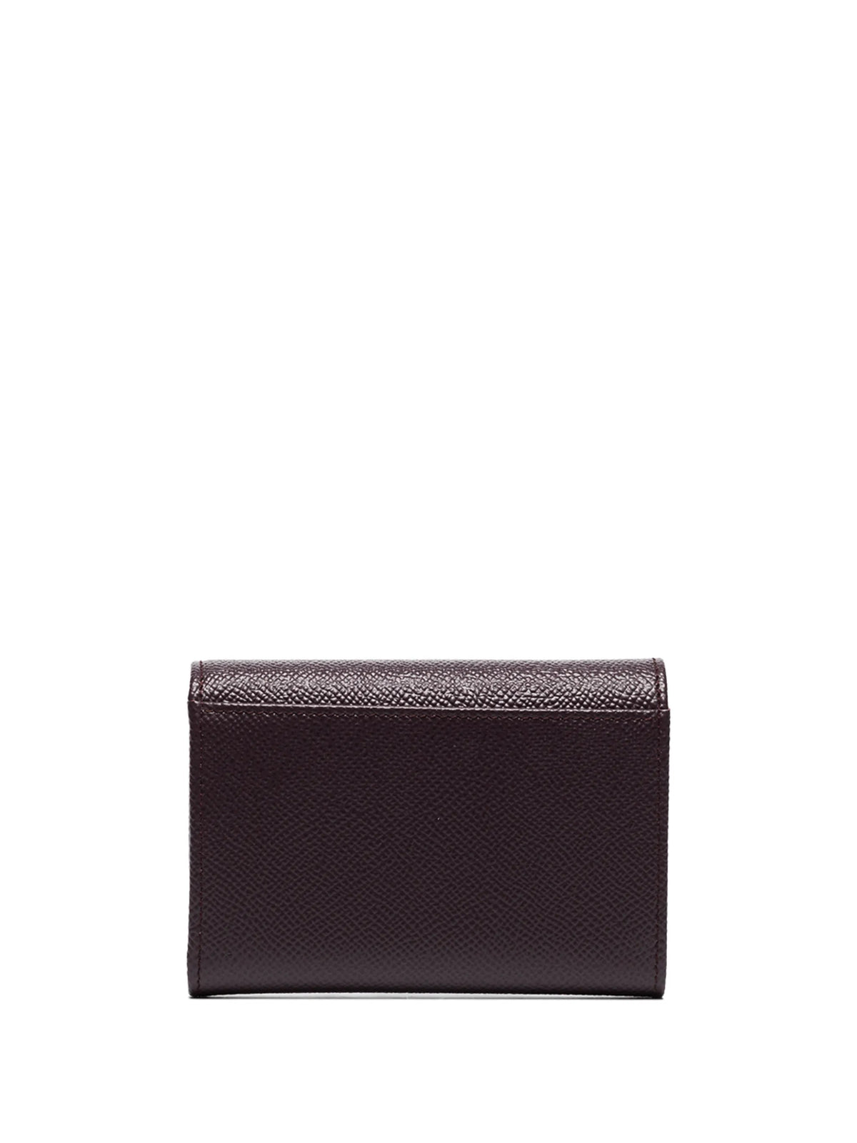 crystal-embellished logo-plaque wallet