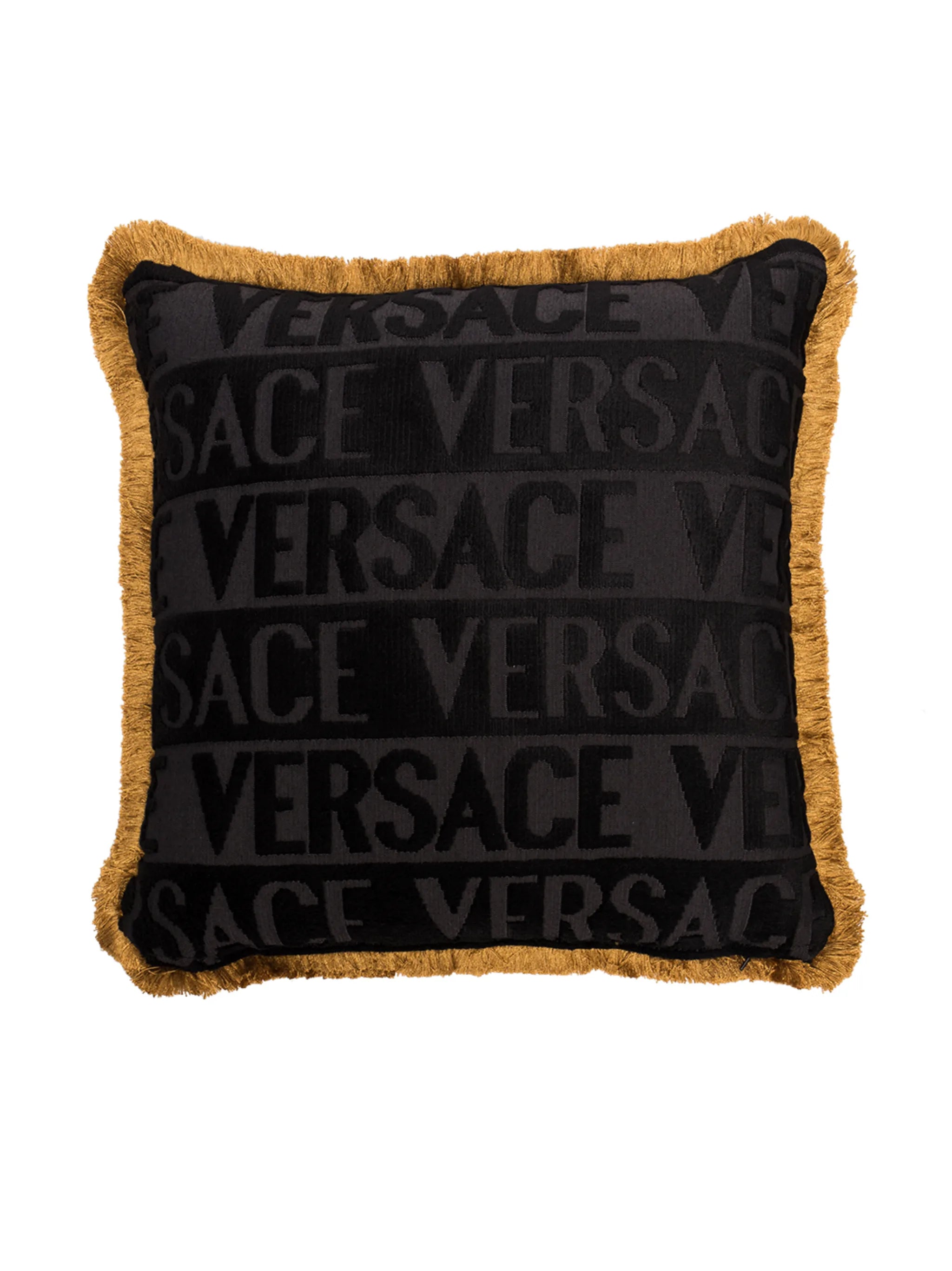 Medusa sequined cushion