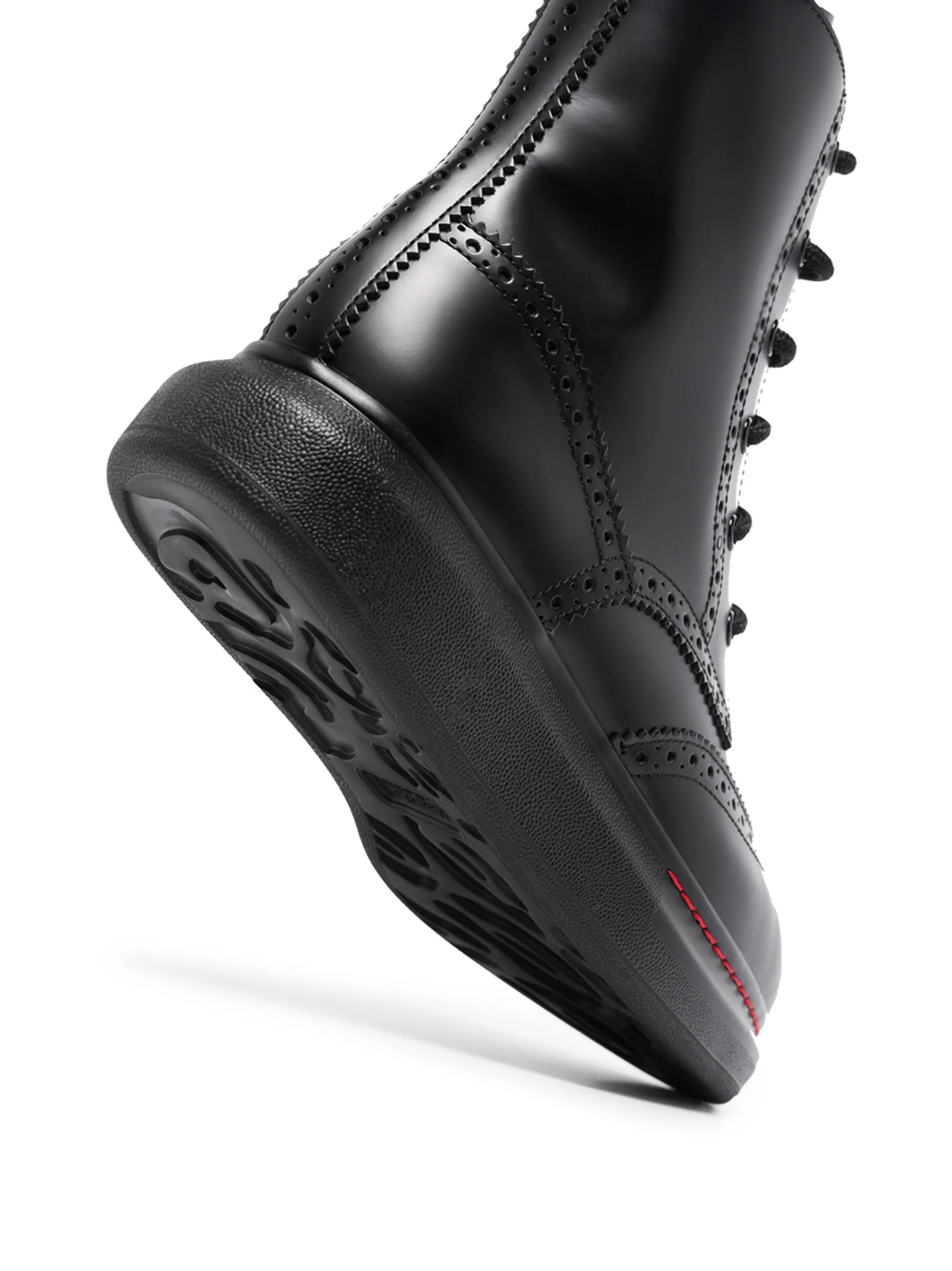 lace-up combat boots