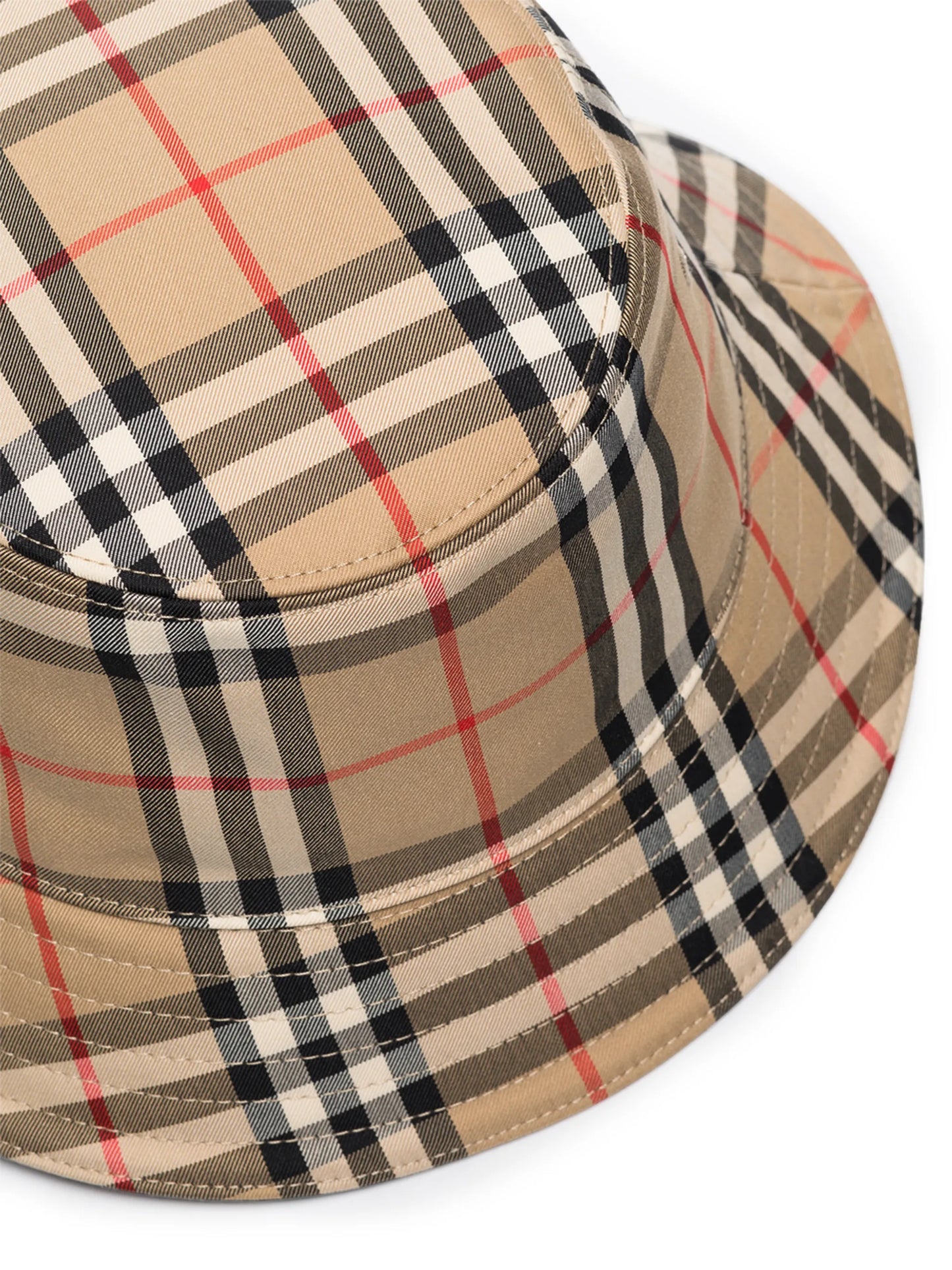 Check bucket hat