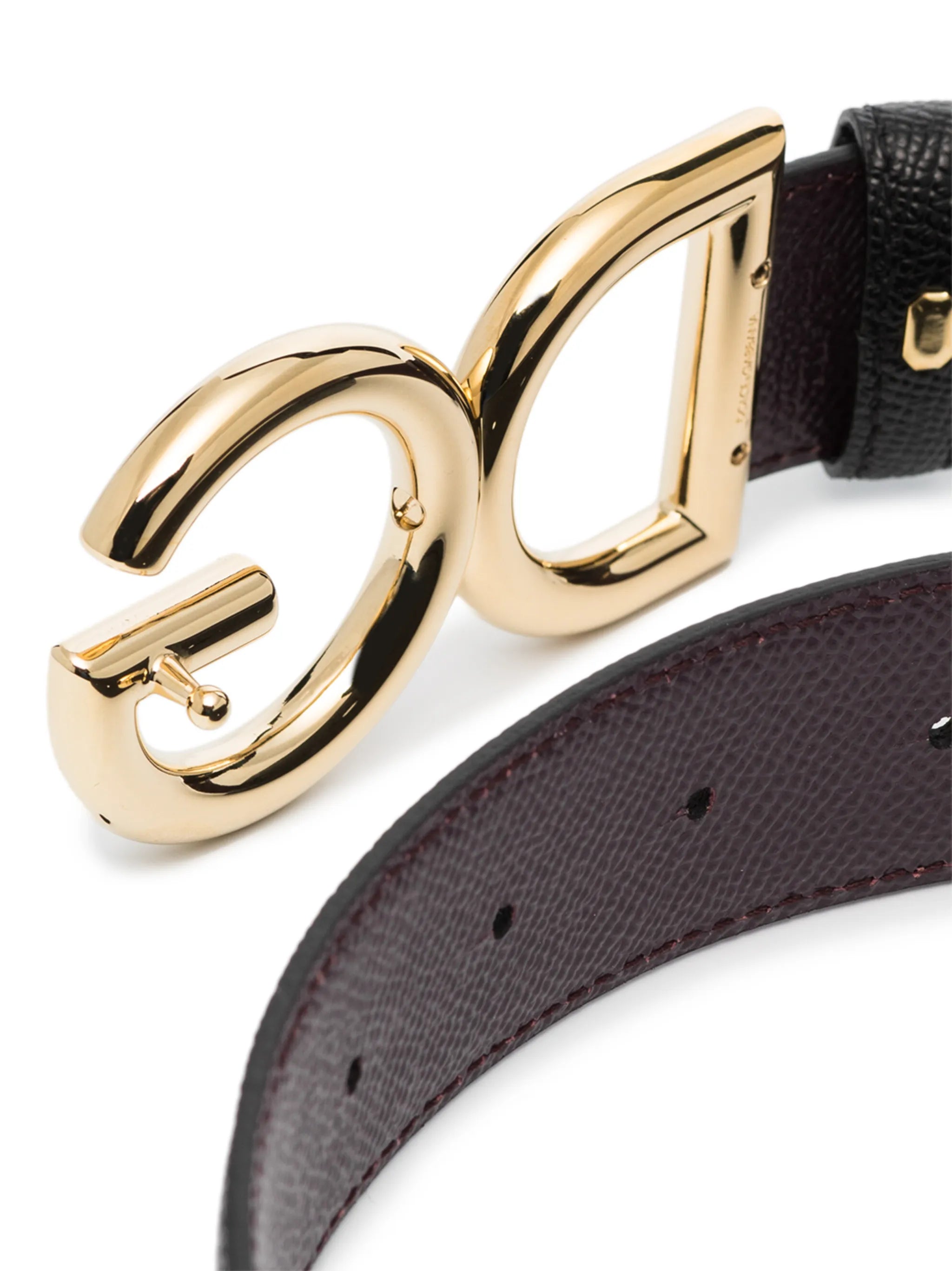 reversible DG logo belt