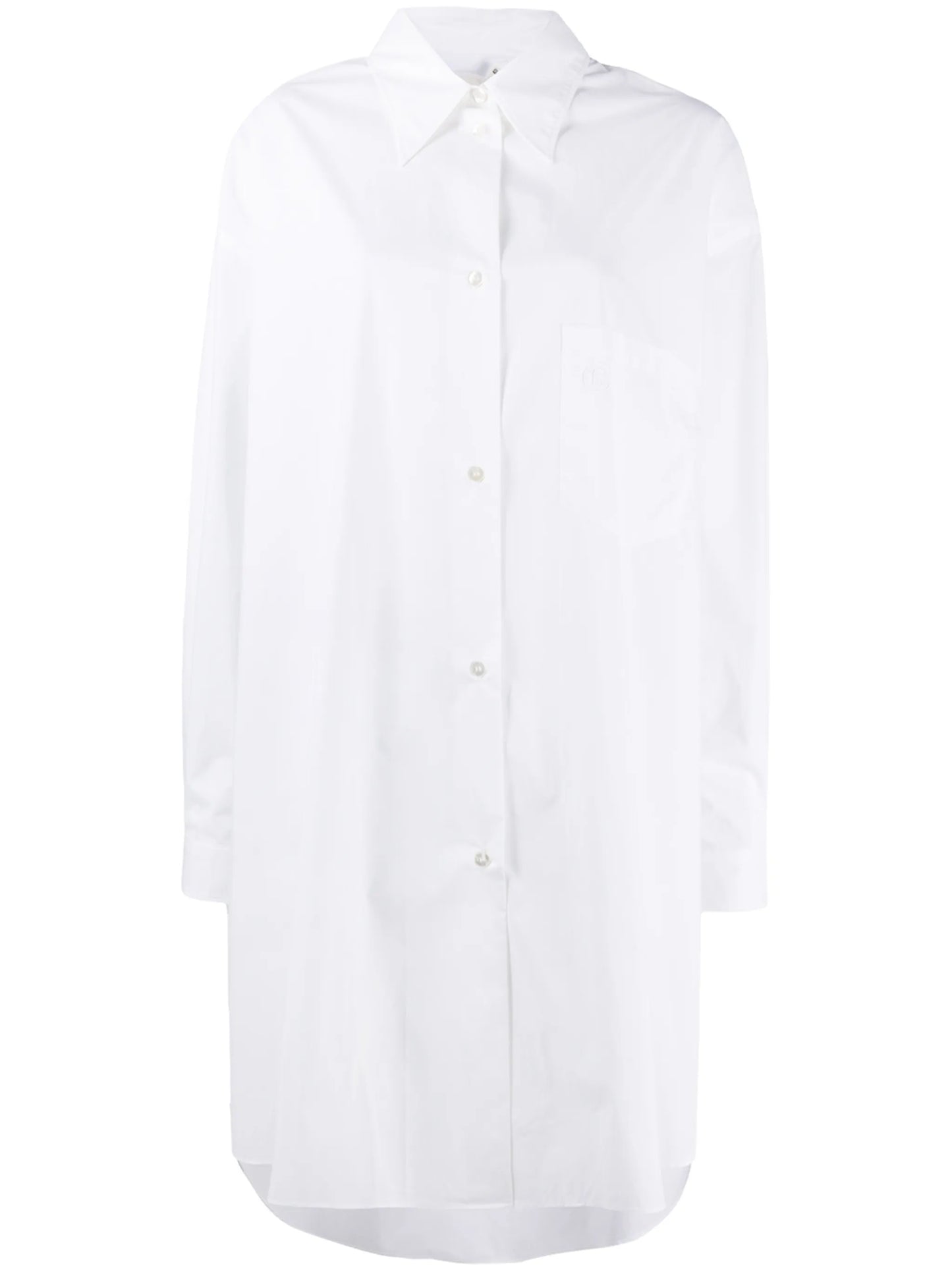 button-up shirt dress