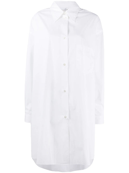 button-up shirt dress