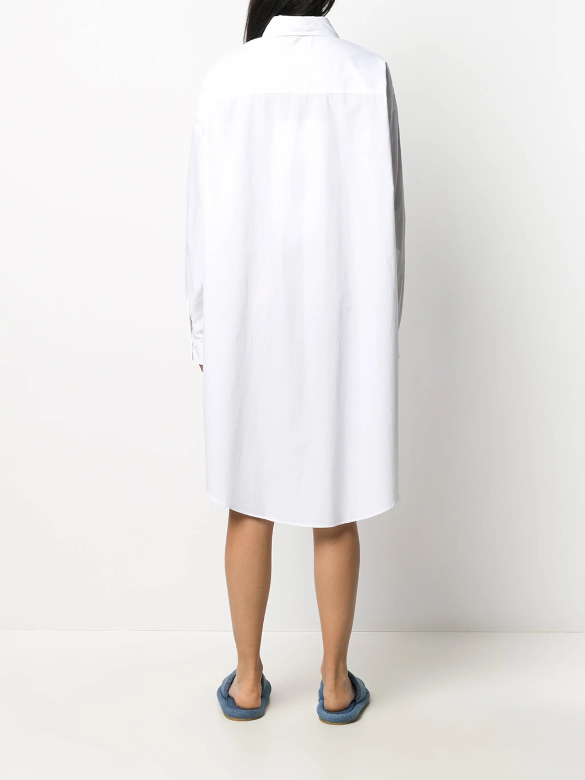 button-up shirt dress