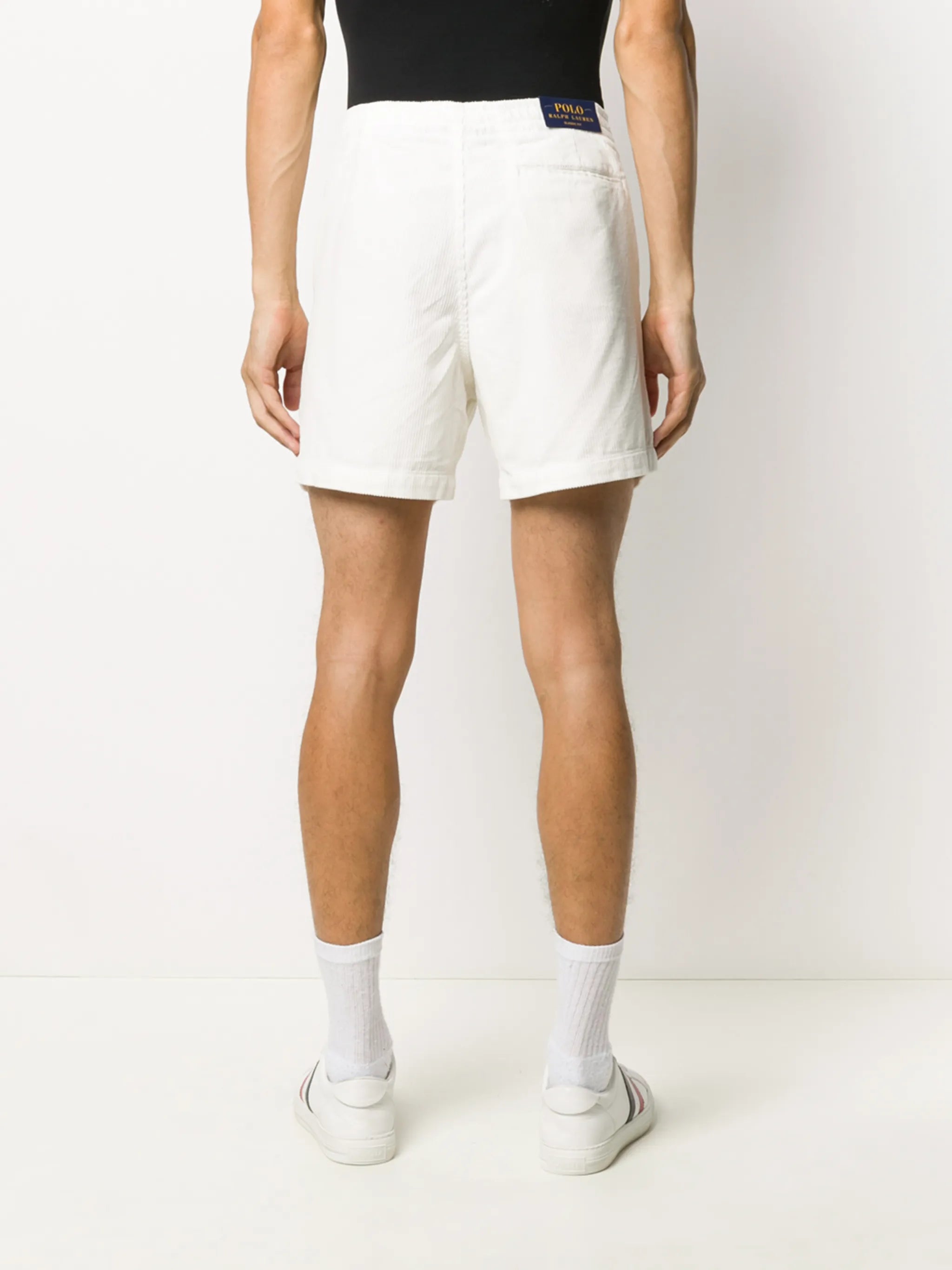 corduroy straight-leg shorts