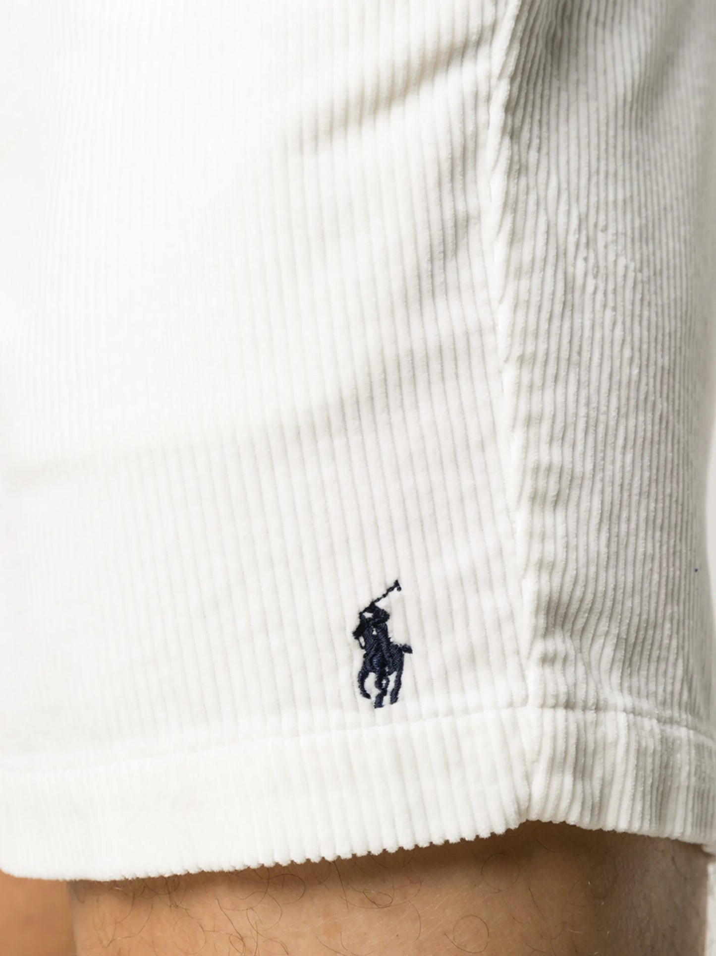 corduroy straight-leg shorts