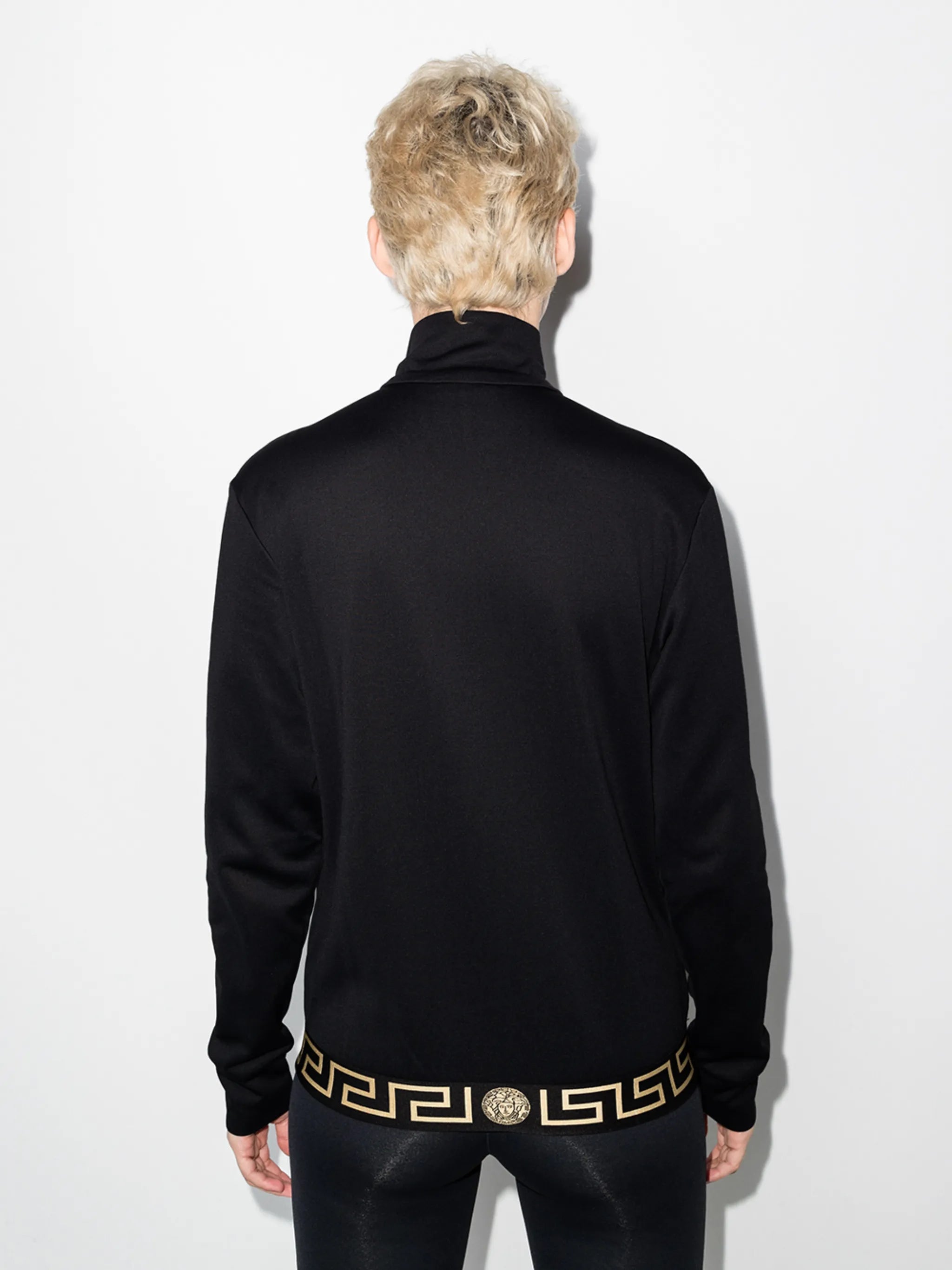 Greca-border track jacket