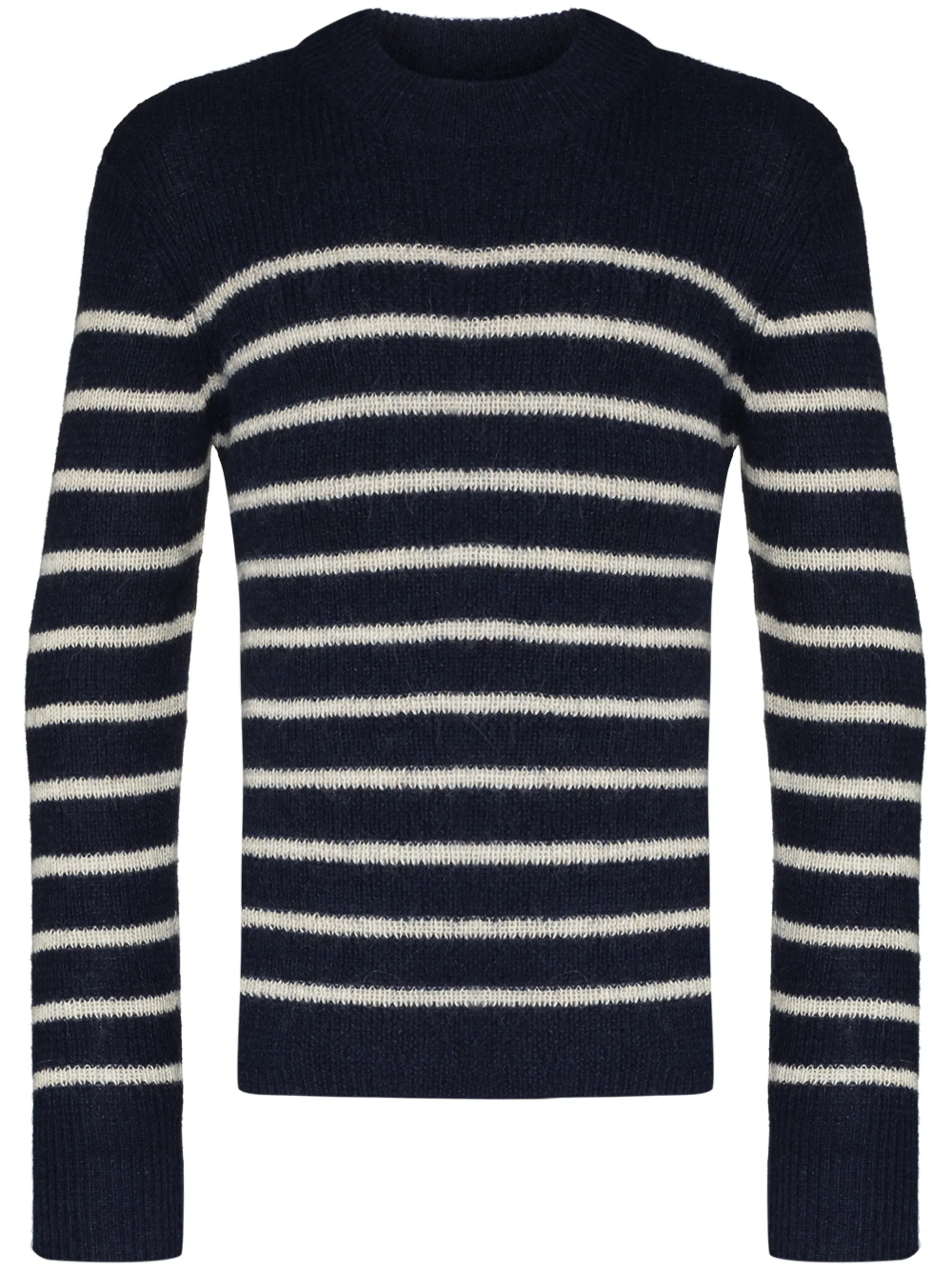 George stripe-pattern jumper
