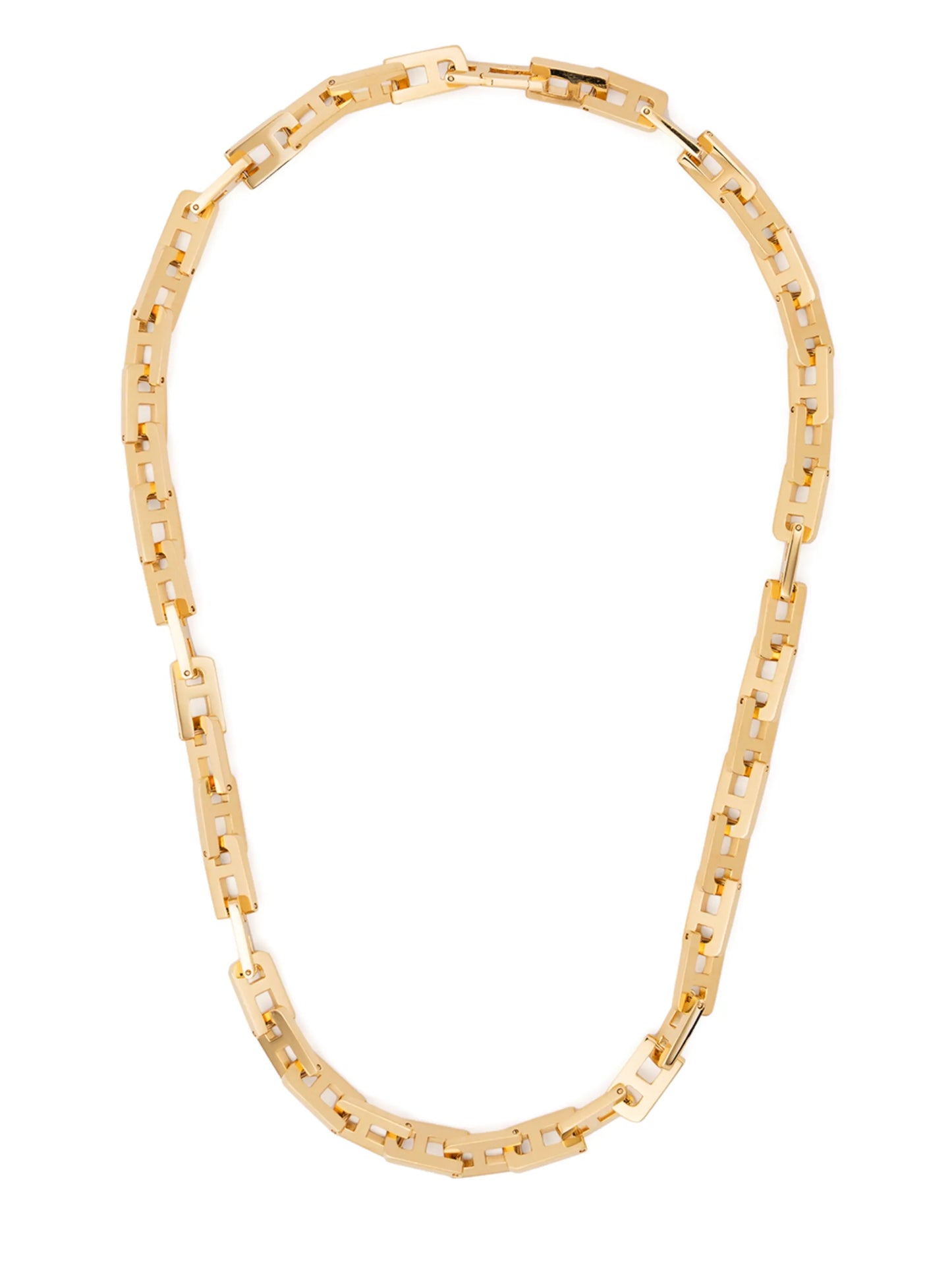 'A'-chain short necklace