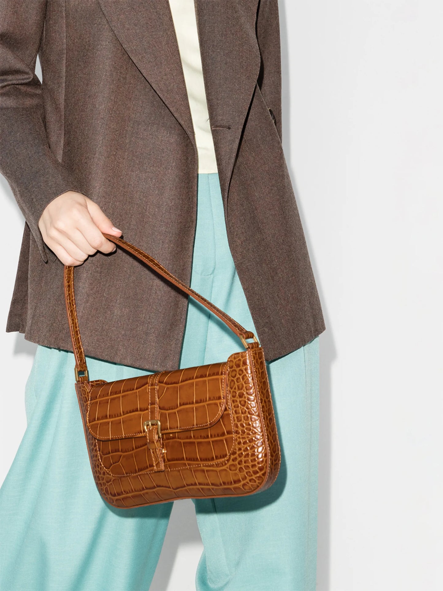 Miranda multi-animal effect shoulder bag