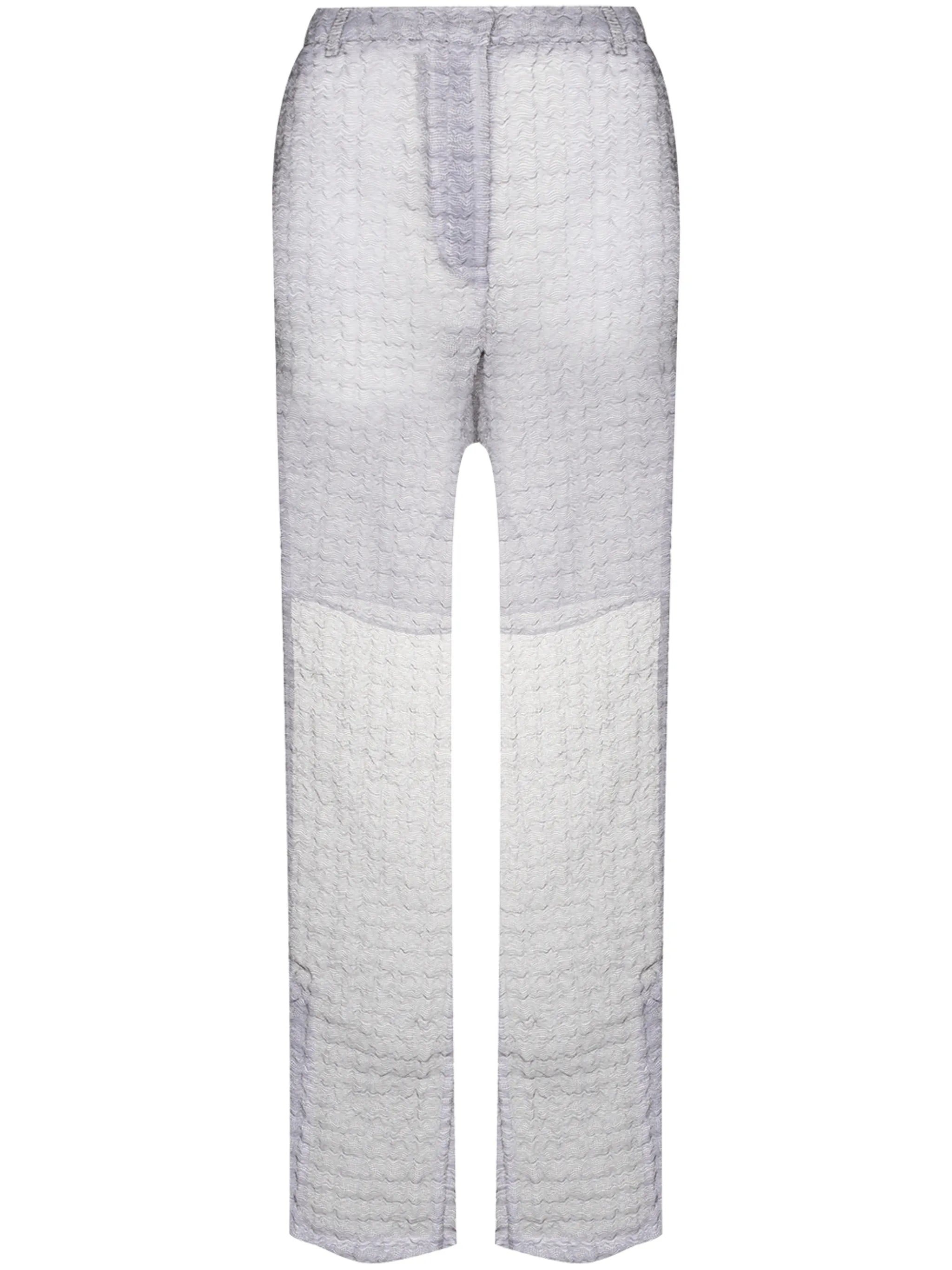 Elisabeth sheer flared trousers