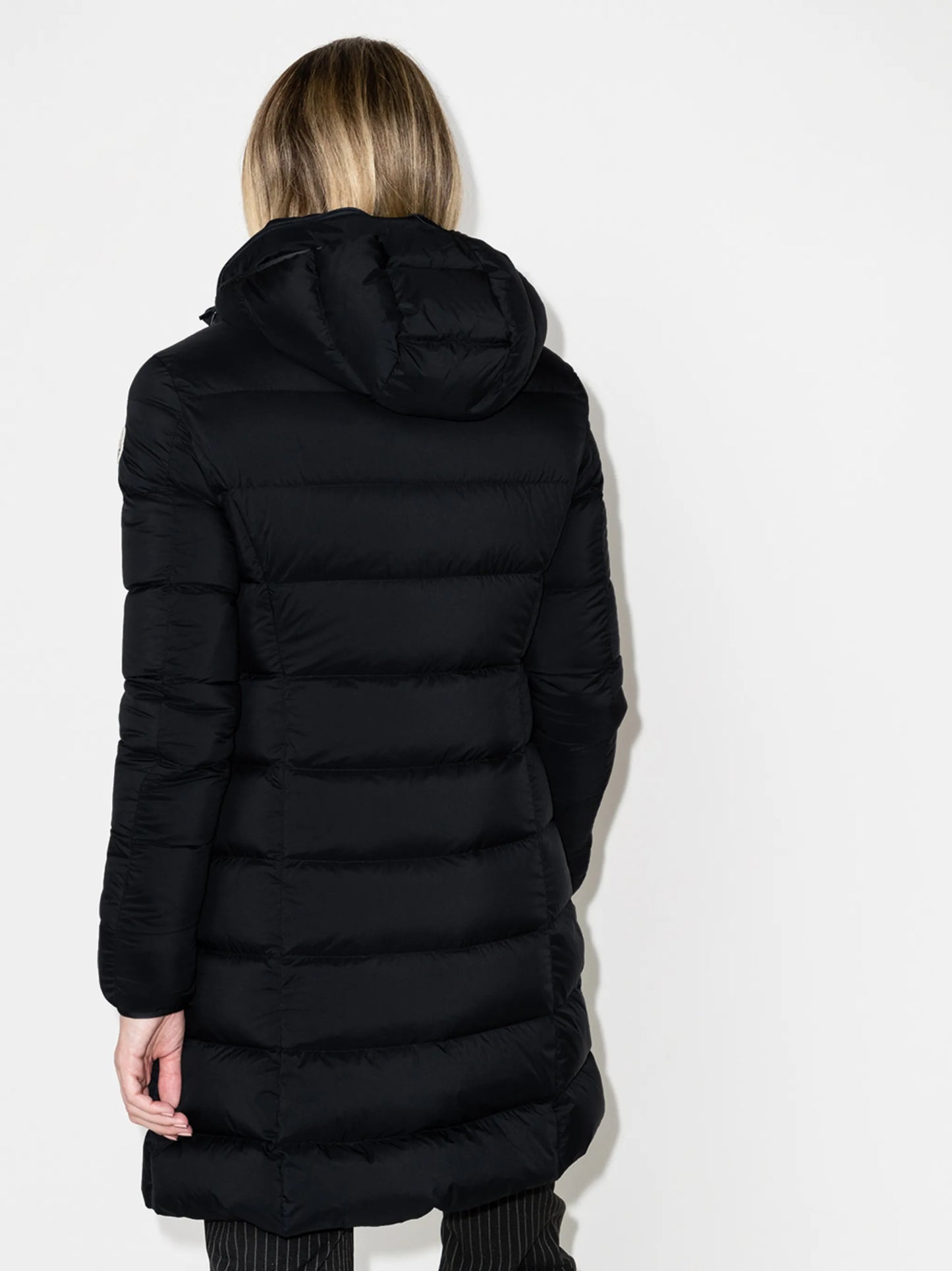 detachable hood padded coat