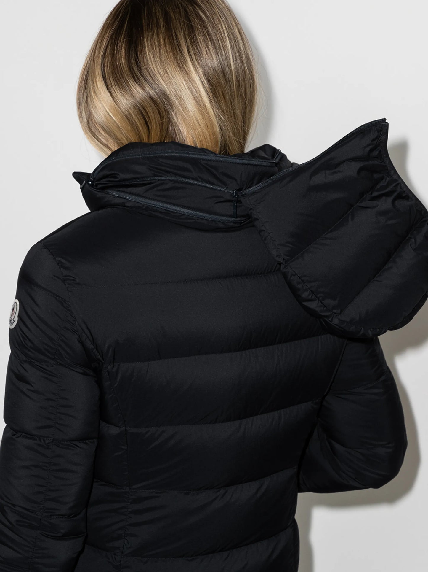 detachable hood padded coat