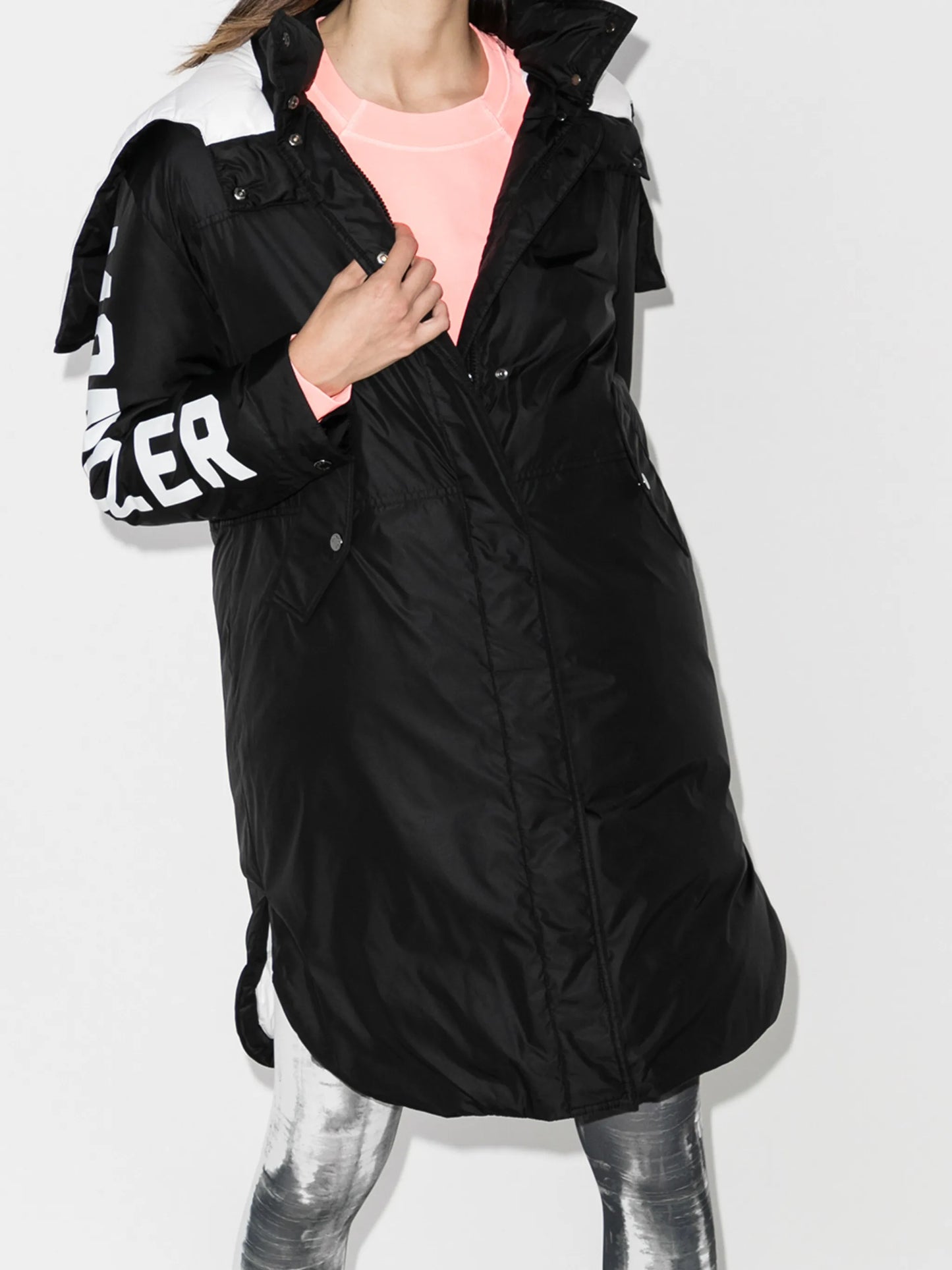 Hugon hooded down coat