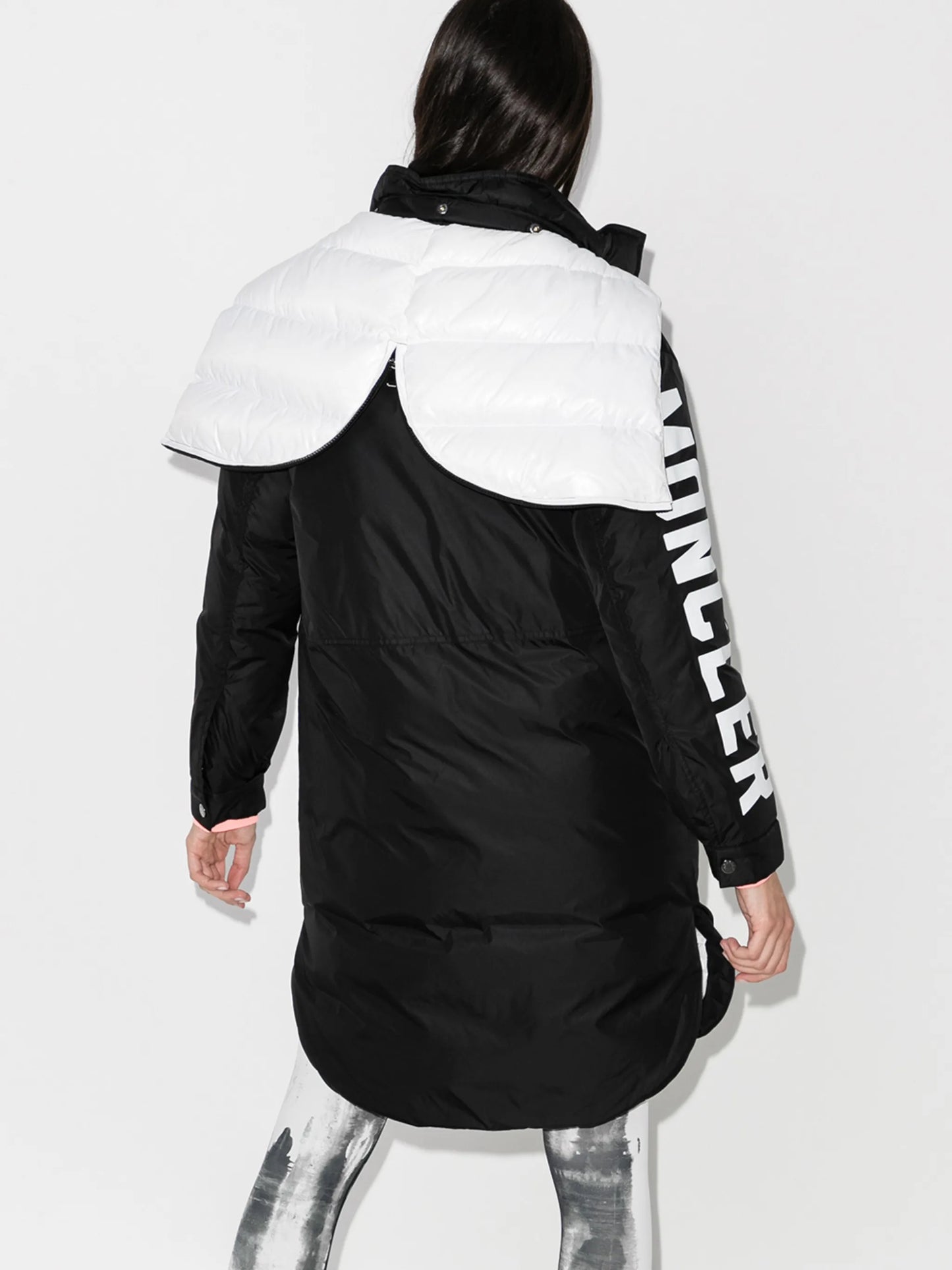 Hugon hooded down coat