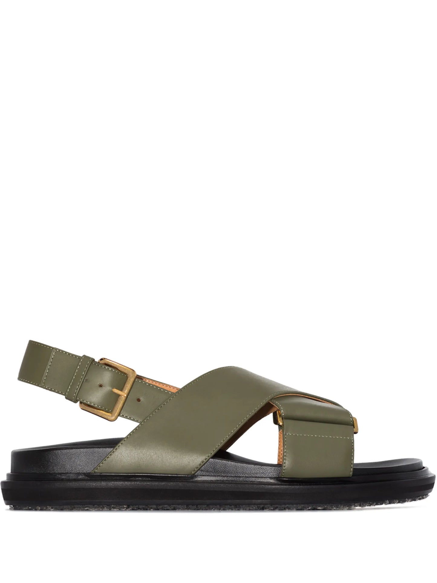 Fussbett colour-block leather sandals