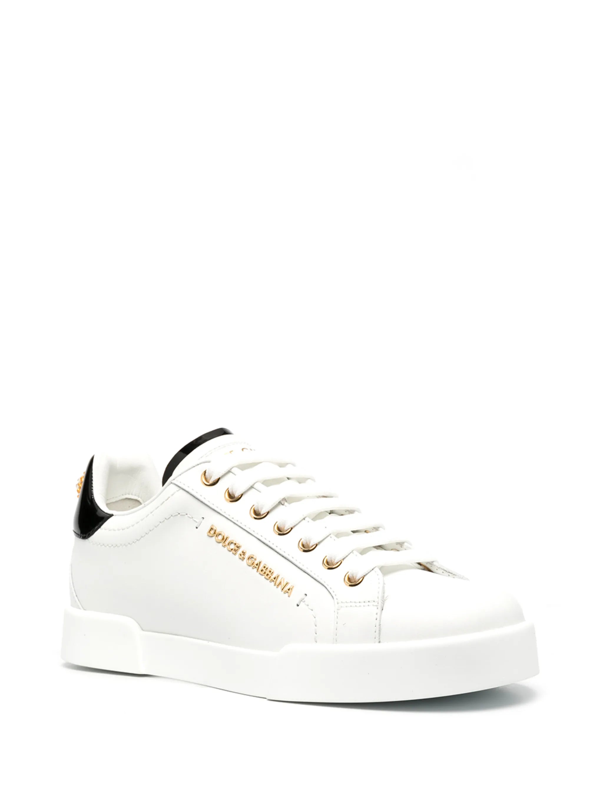 Portofino logo-embellished low-top sneakers
