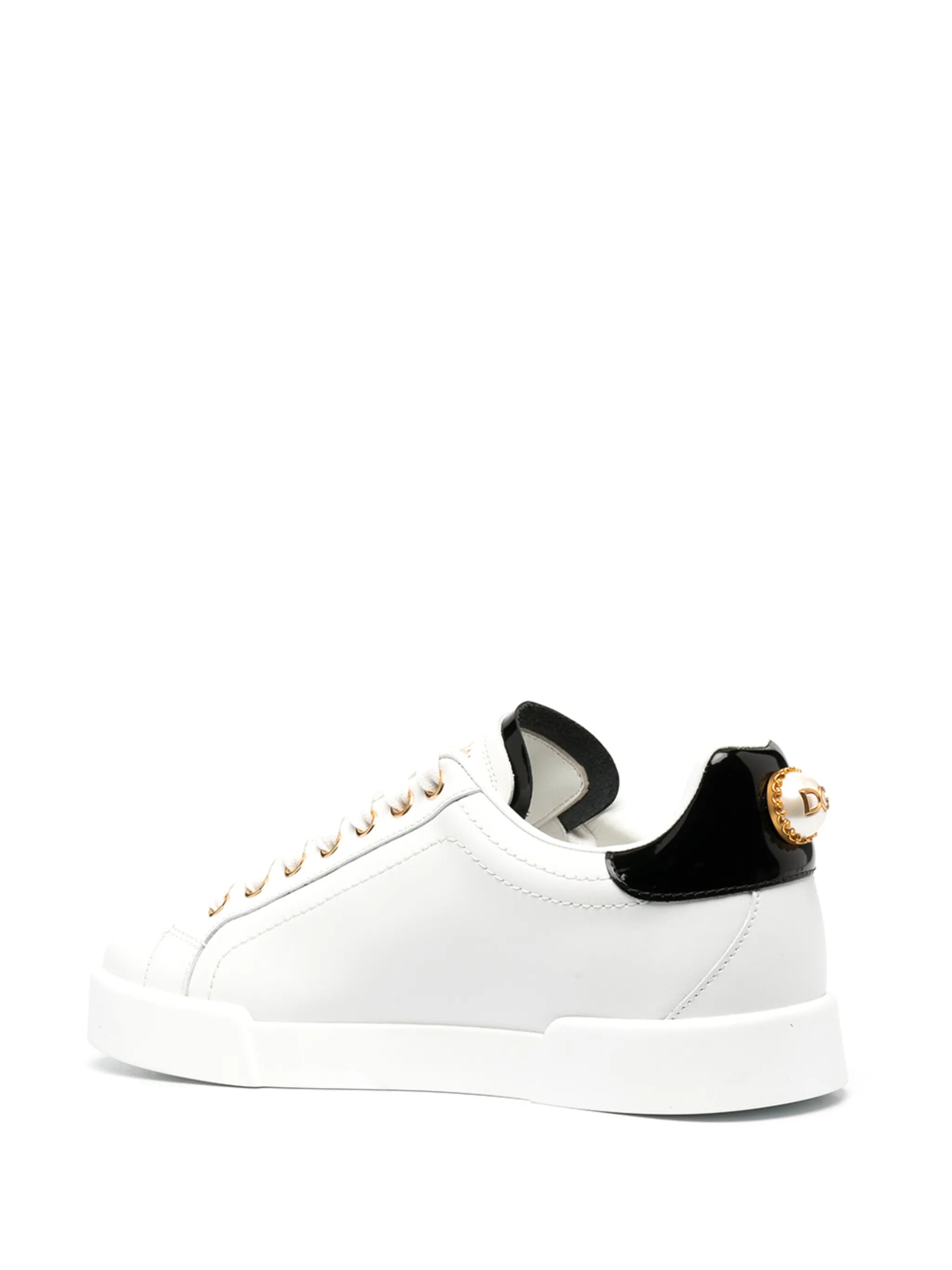 Portofino logo-embellished low-top sneakers