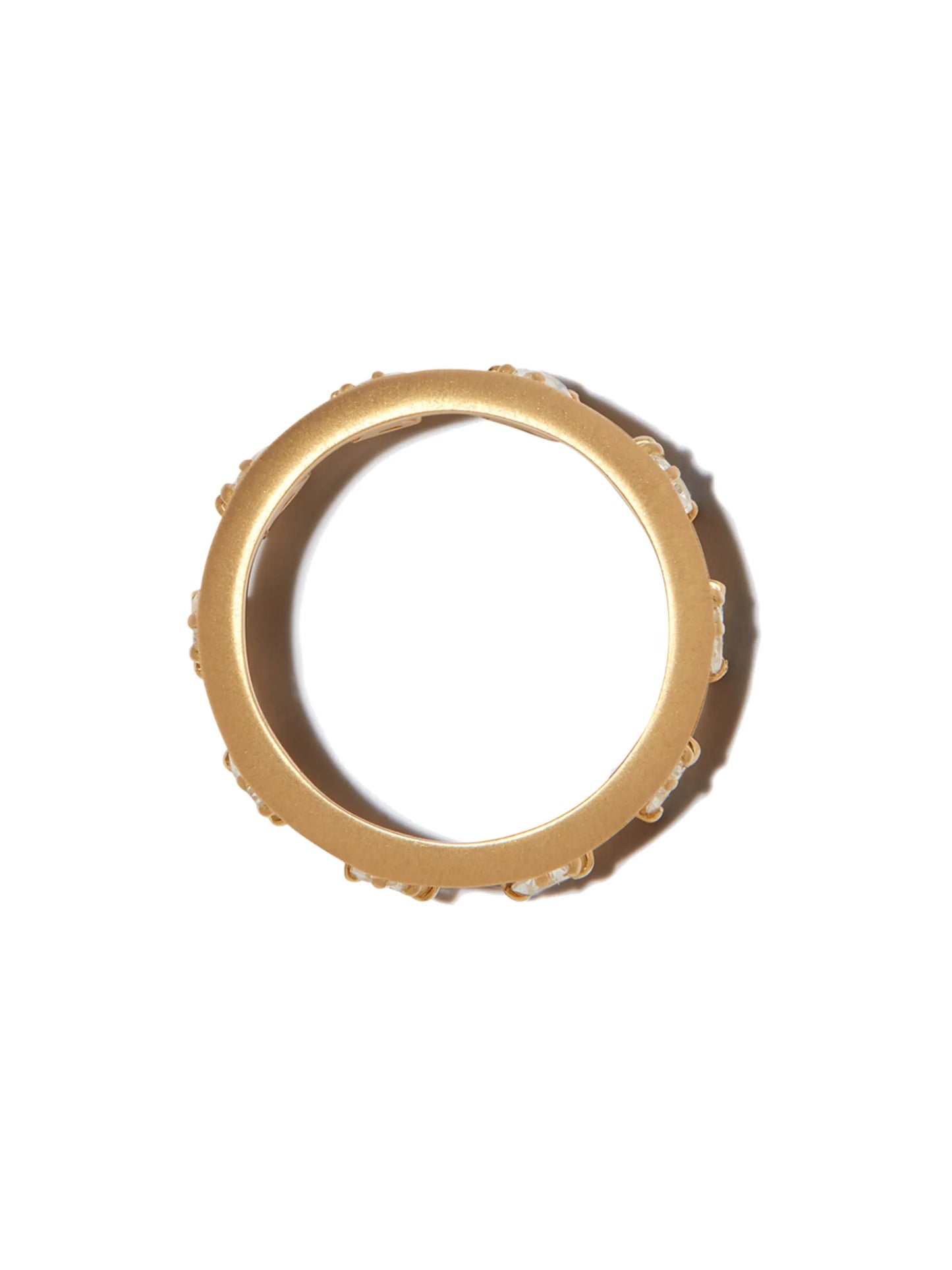 18kt yellow gold Hanging Kismet diamond ring